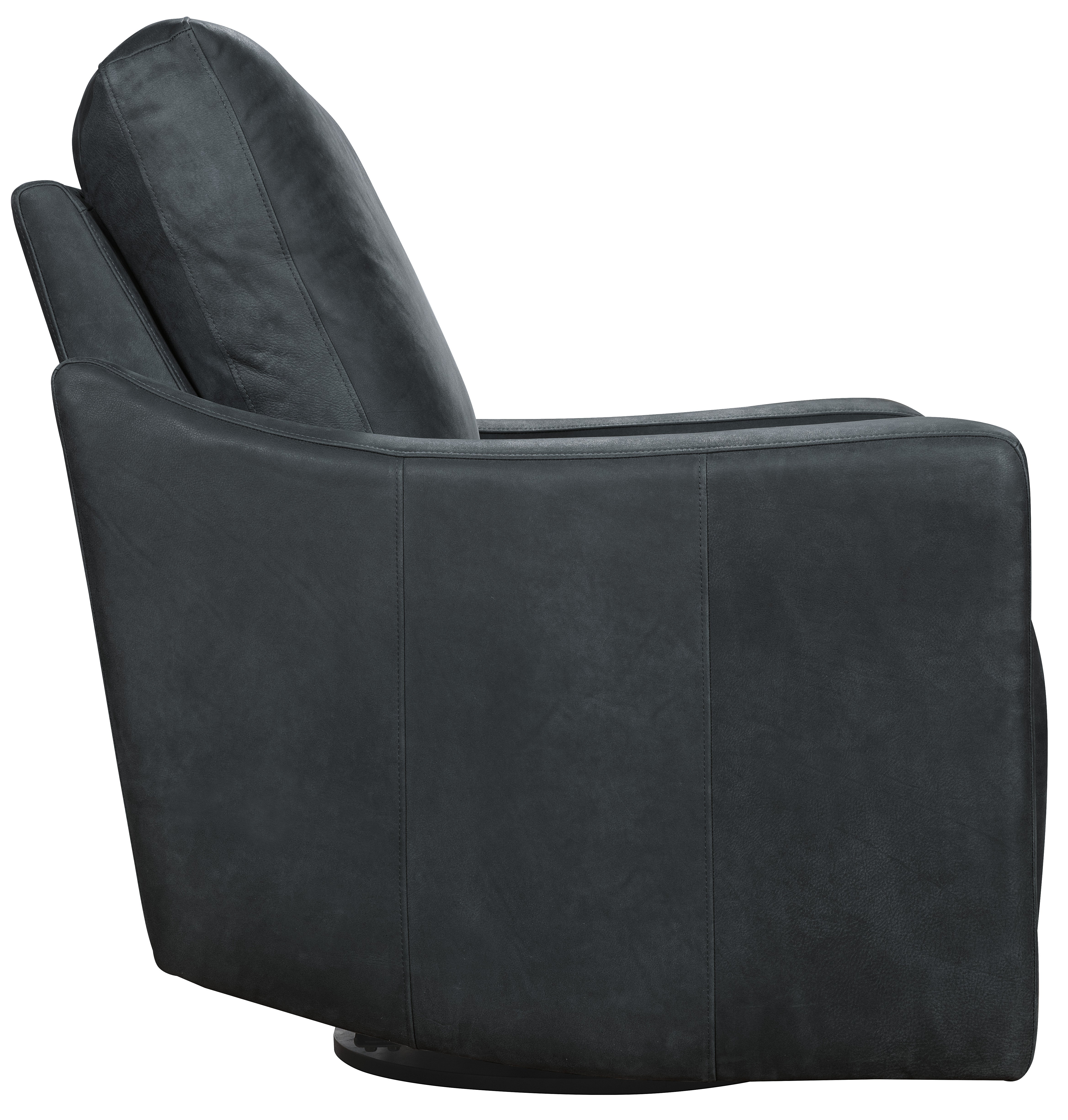 Hooker Furniture Lewis Power Swivel Recliner in Black