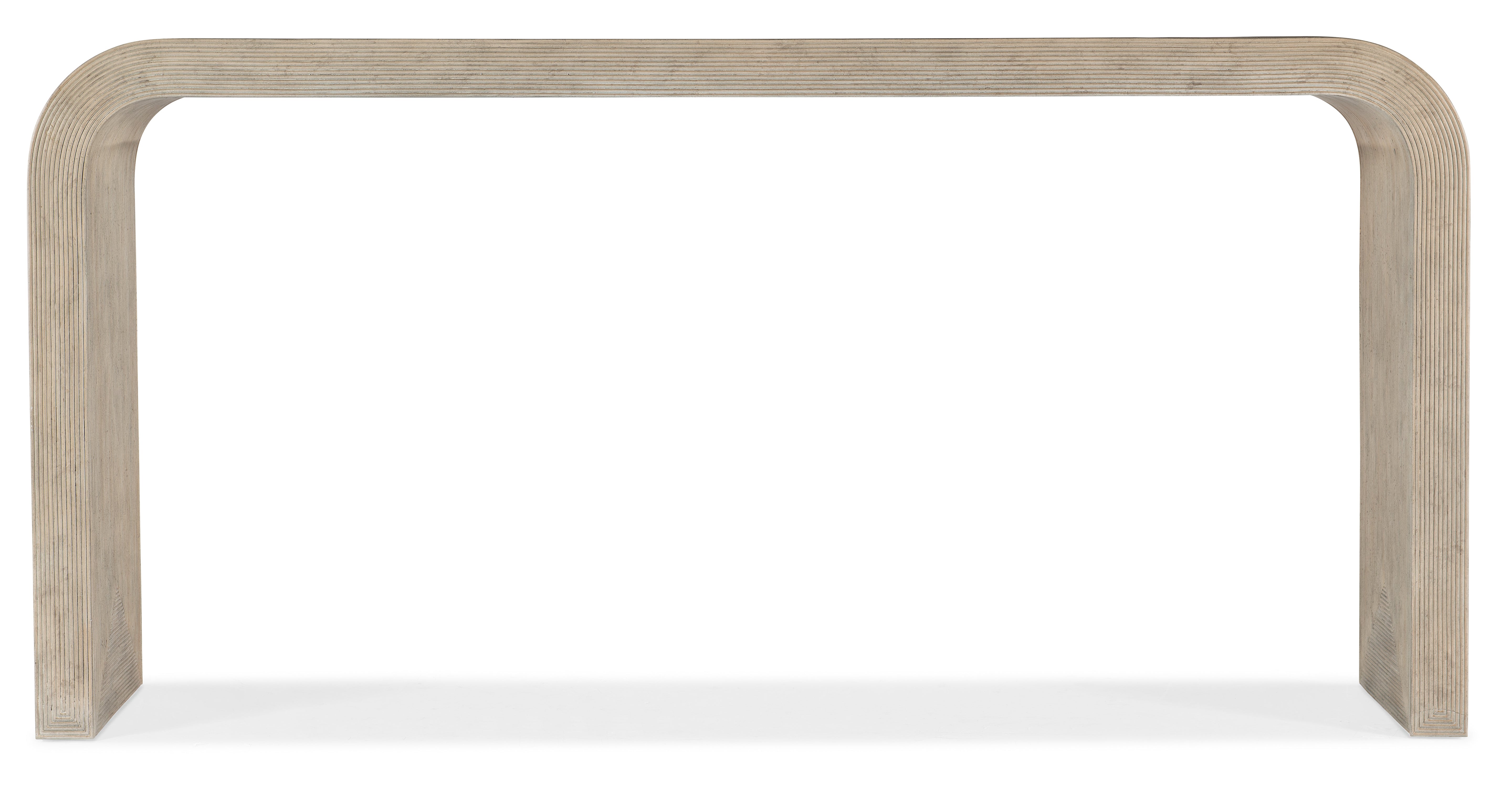 Hooker Furniture Commerce & Market Delta Console Table in Light Brown
