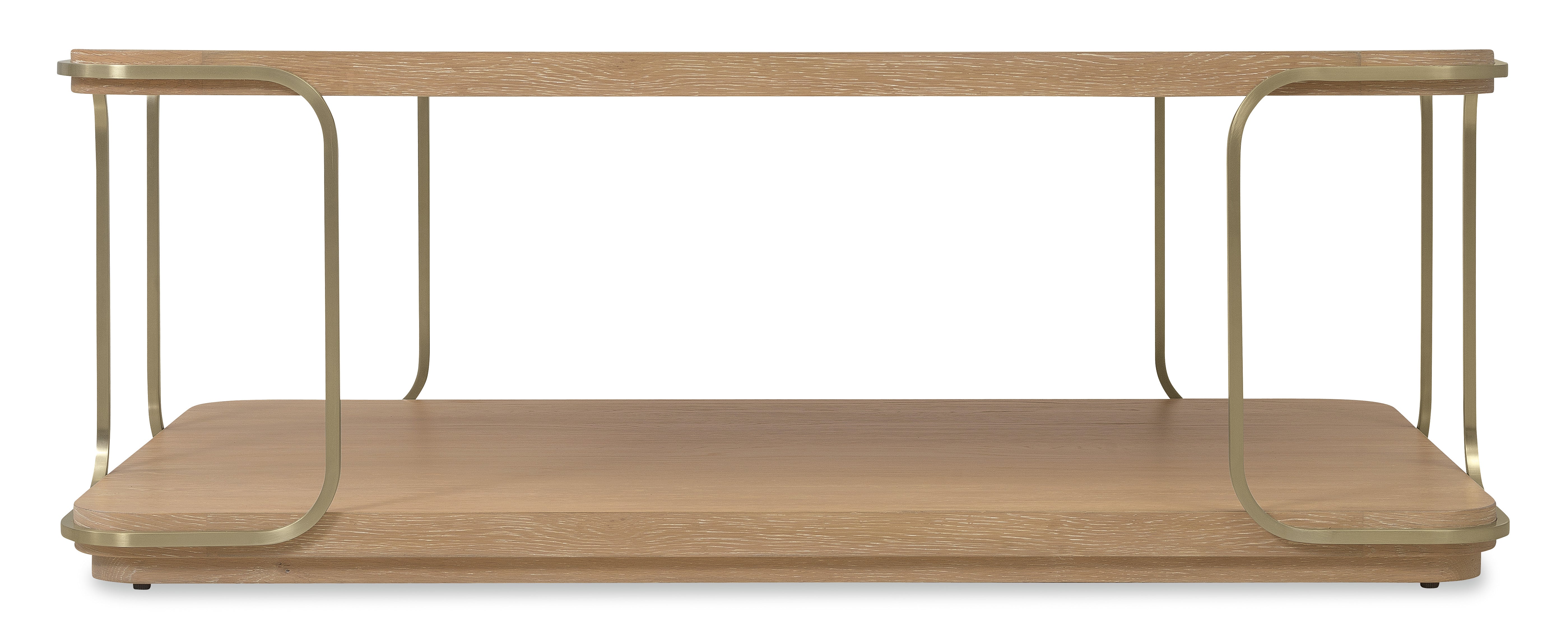 Hooker Furniture Banyon Bay Rectangle Cocktail Table in Light Wood