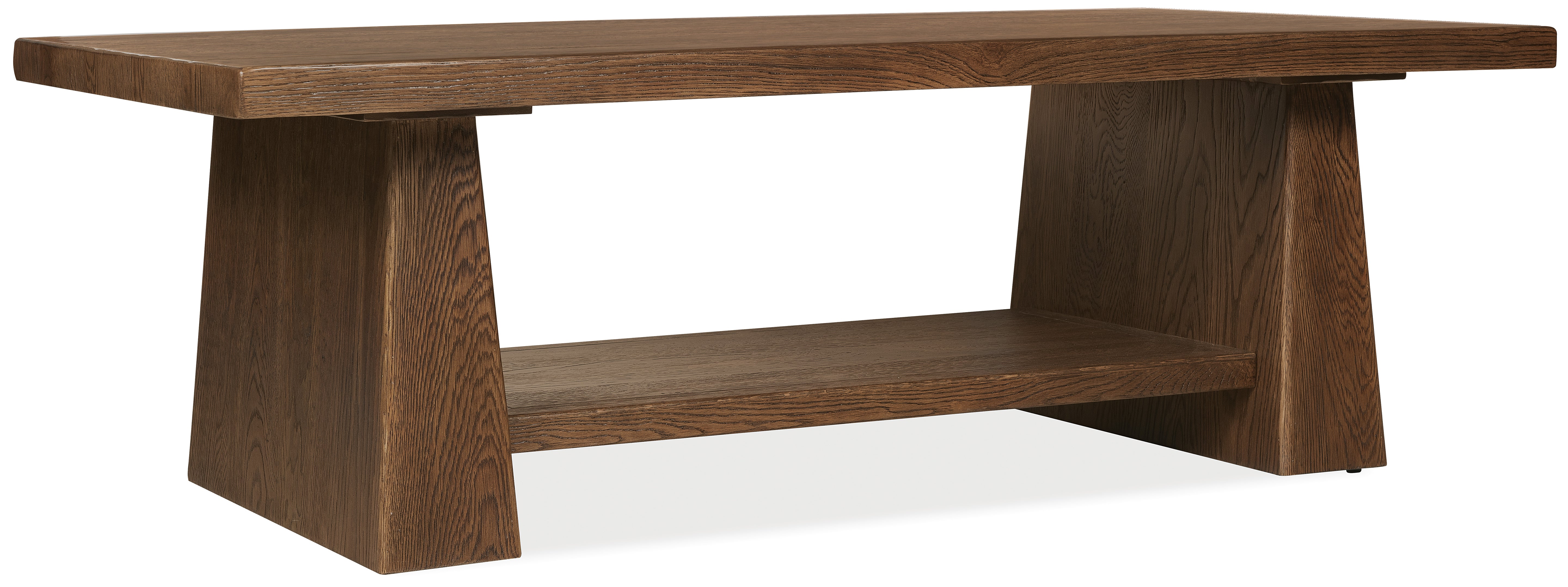 Hooker Furniture Driftwood Rectangle Cocktail Table in Medium Wood