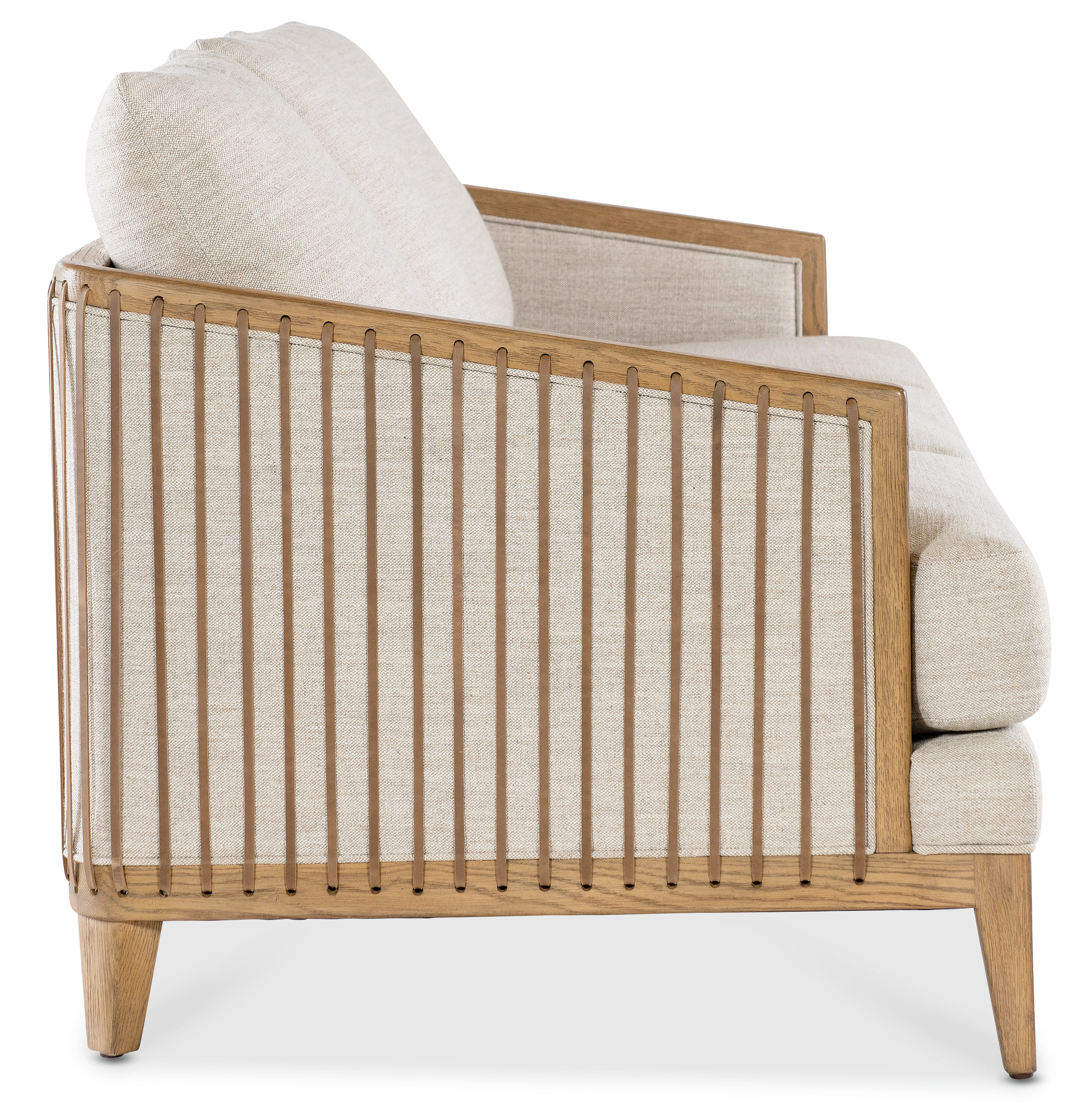 Hooker Furniture Enveyed Stationary Sofa in Beige