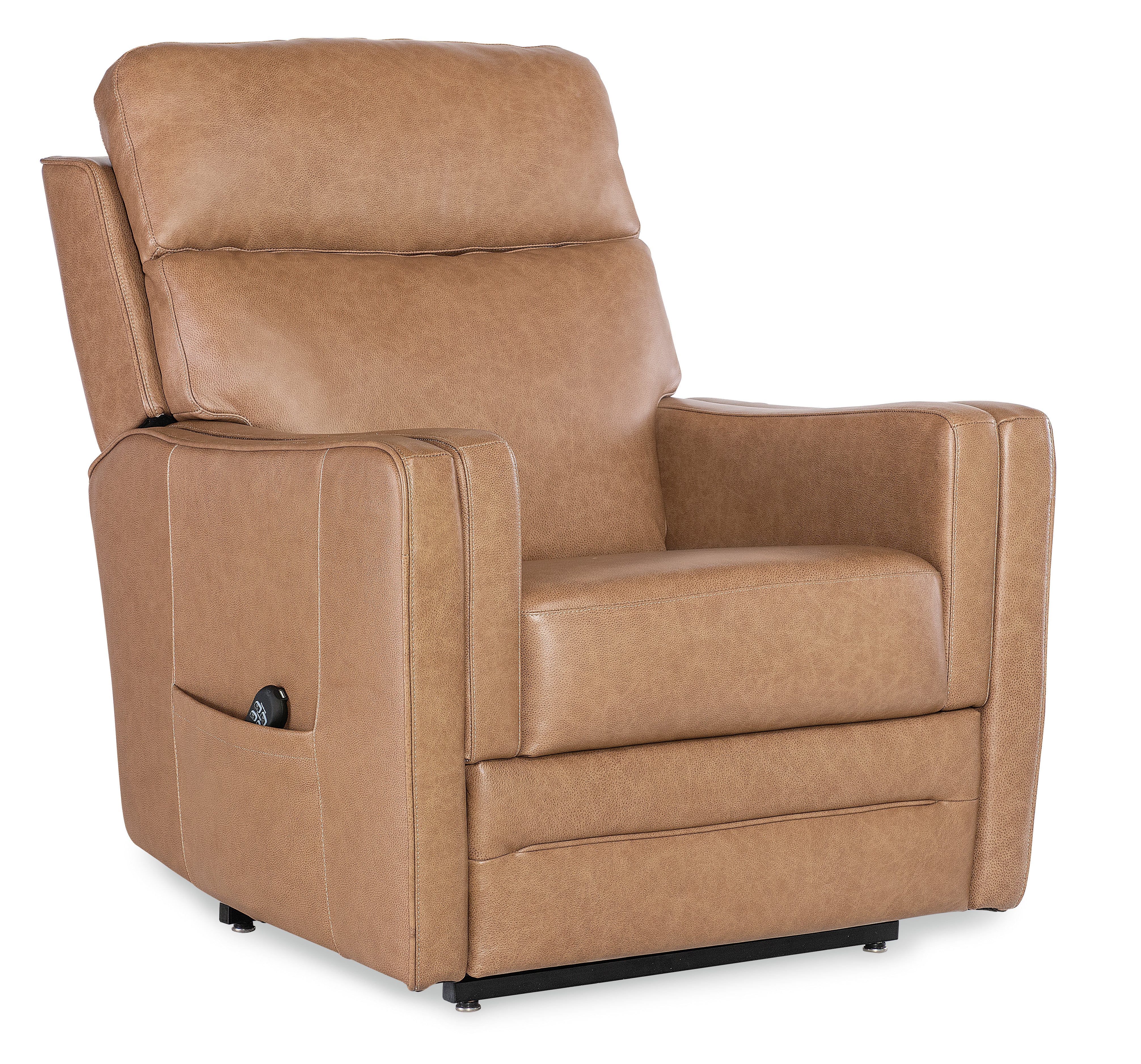 Hooker Furniture Thyme Power Recliner with Power Headrest, Lumbar & Lift in Brown
