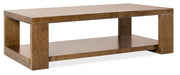 Hooker Furniture Melange Mulholland Rectangle Cocktail Table in Medium Wood