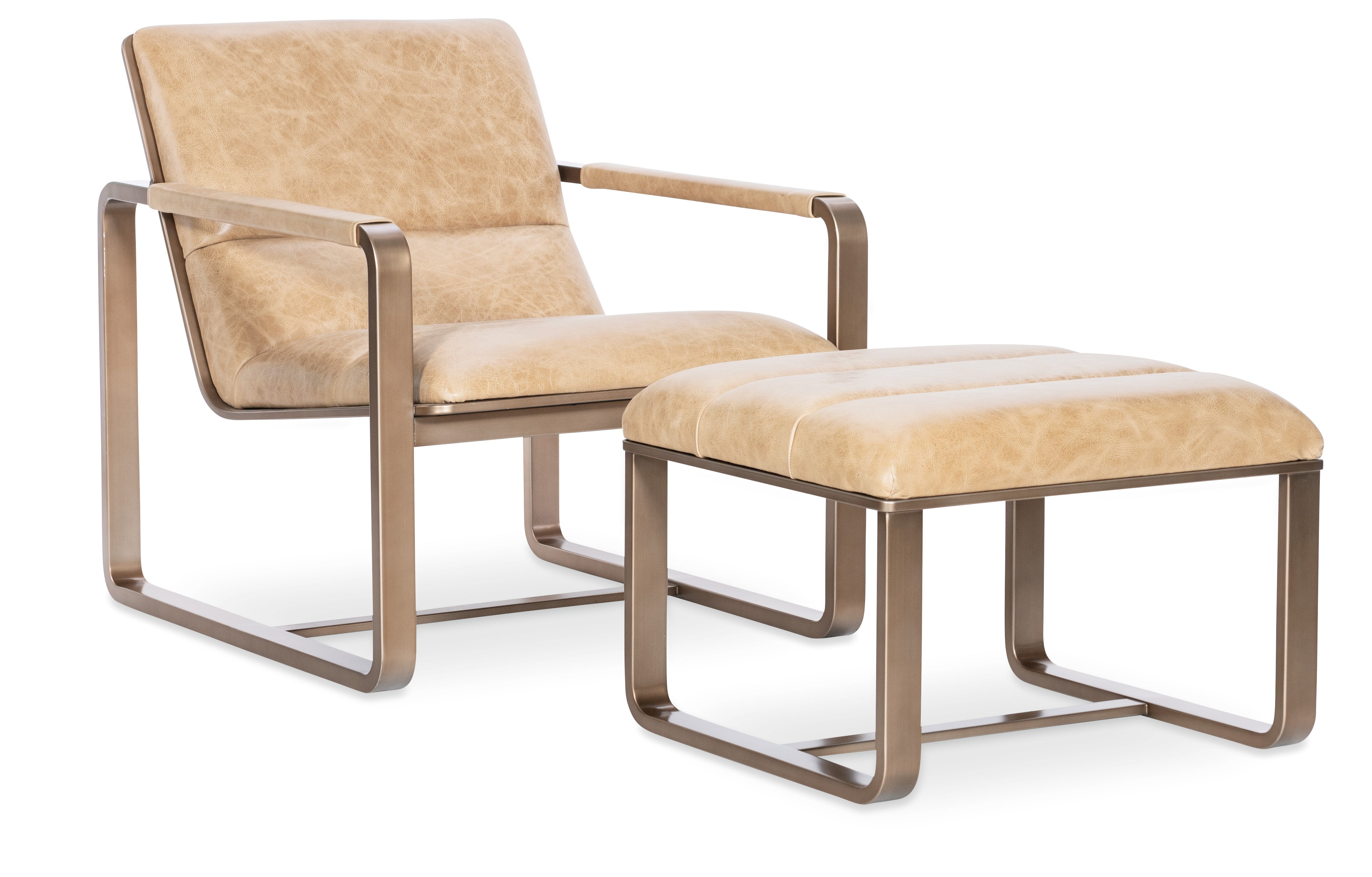 Hooker Furniture Cooper Lounge Chair in Brown