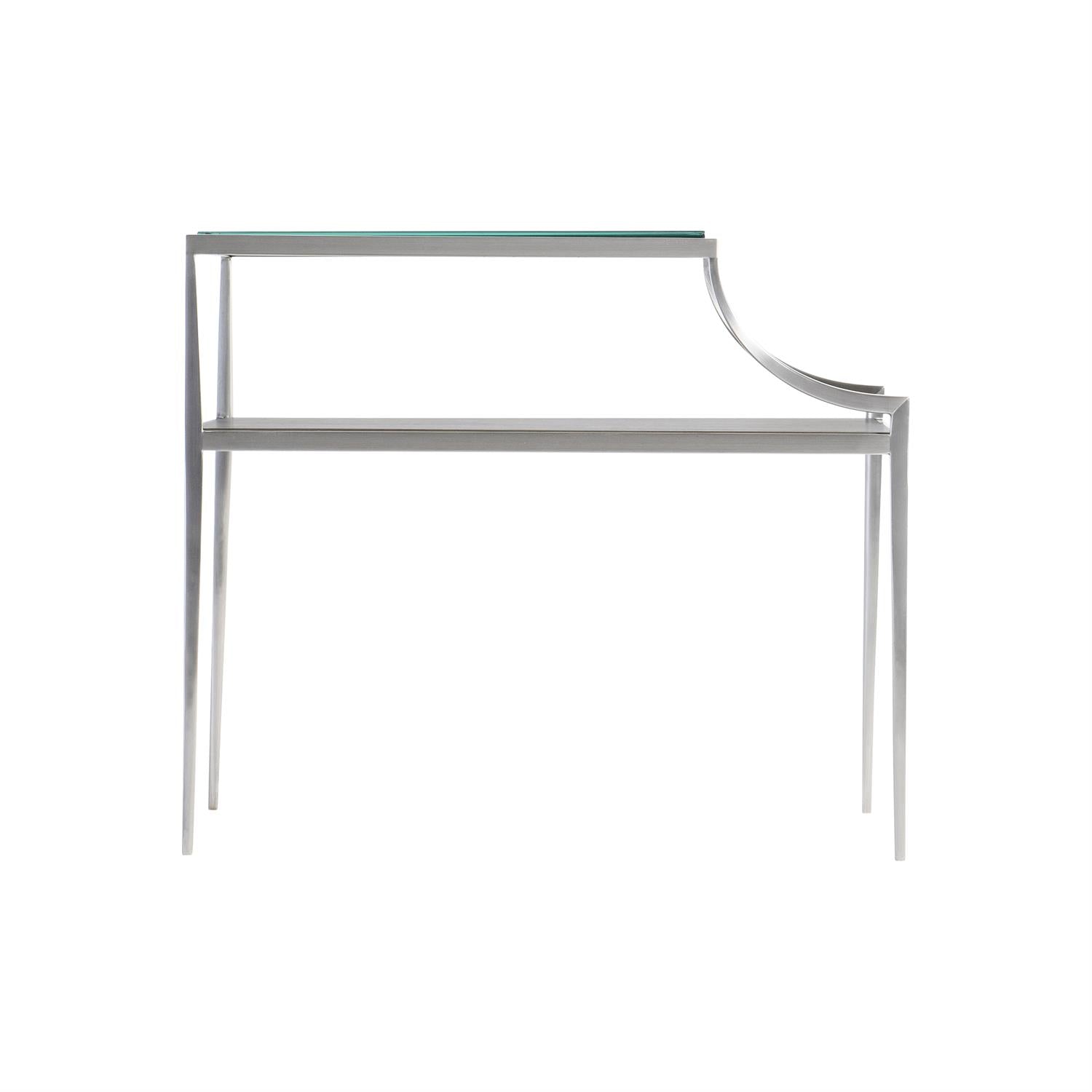 Bernhardt Furniture Cornelia Side Table in Nebbia