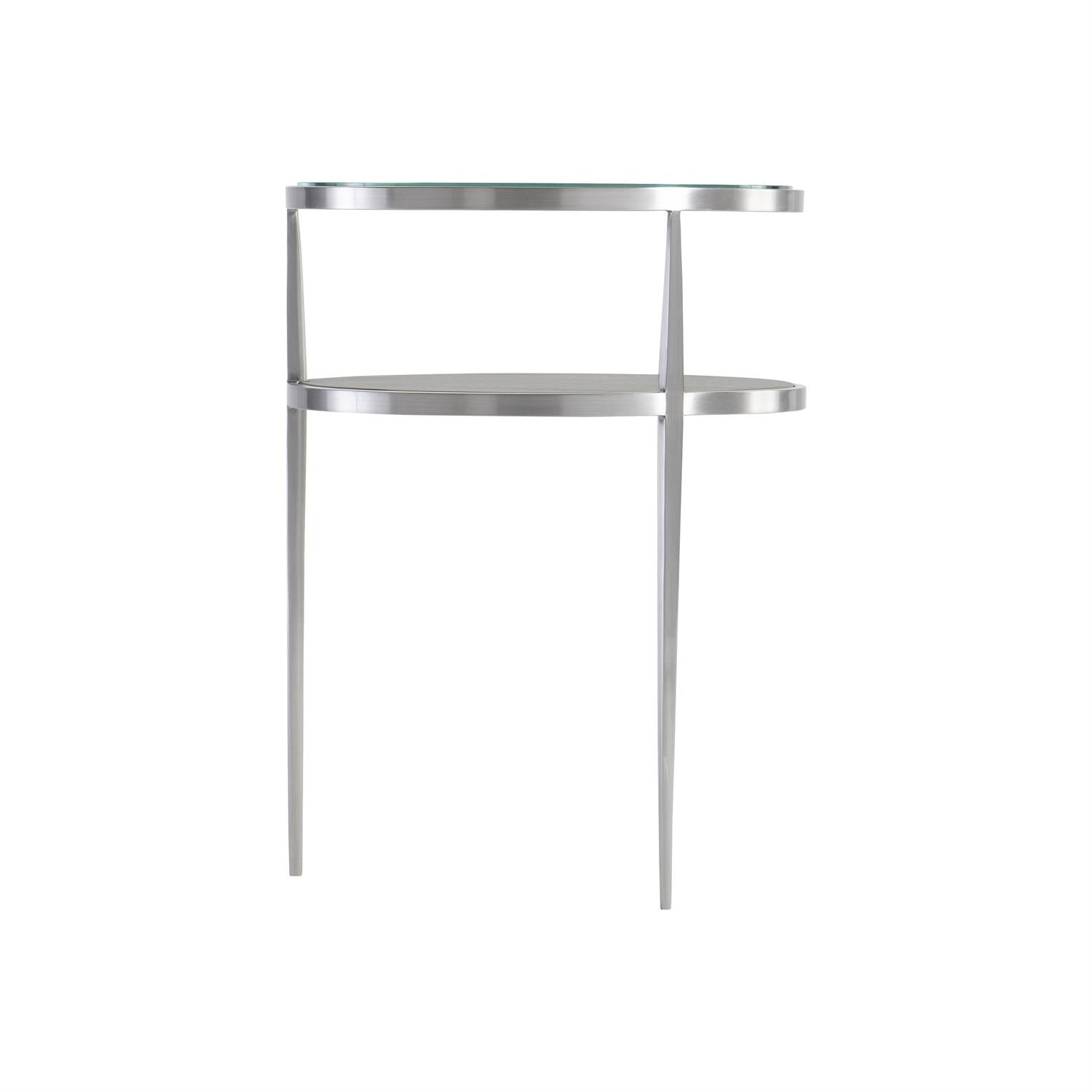 Bernhardt Furniture Cornelia Accent Table in Nebbia