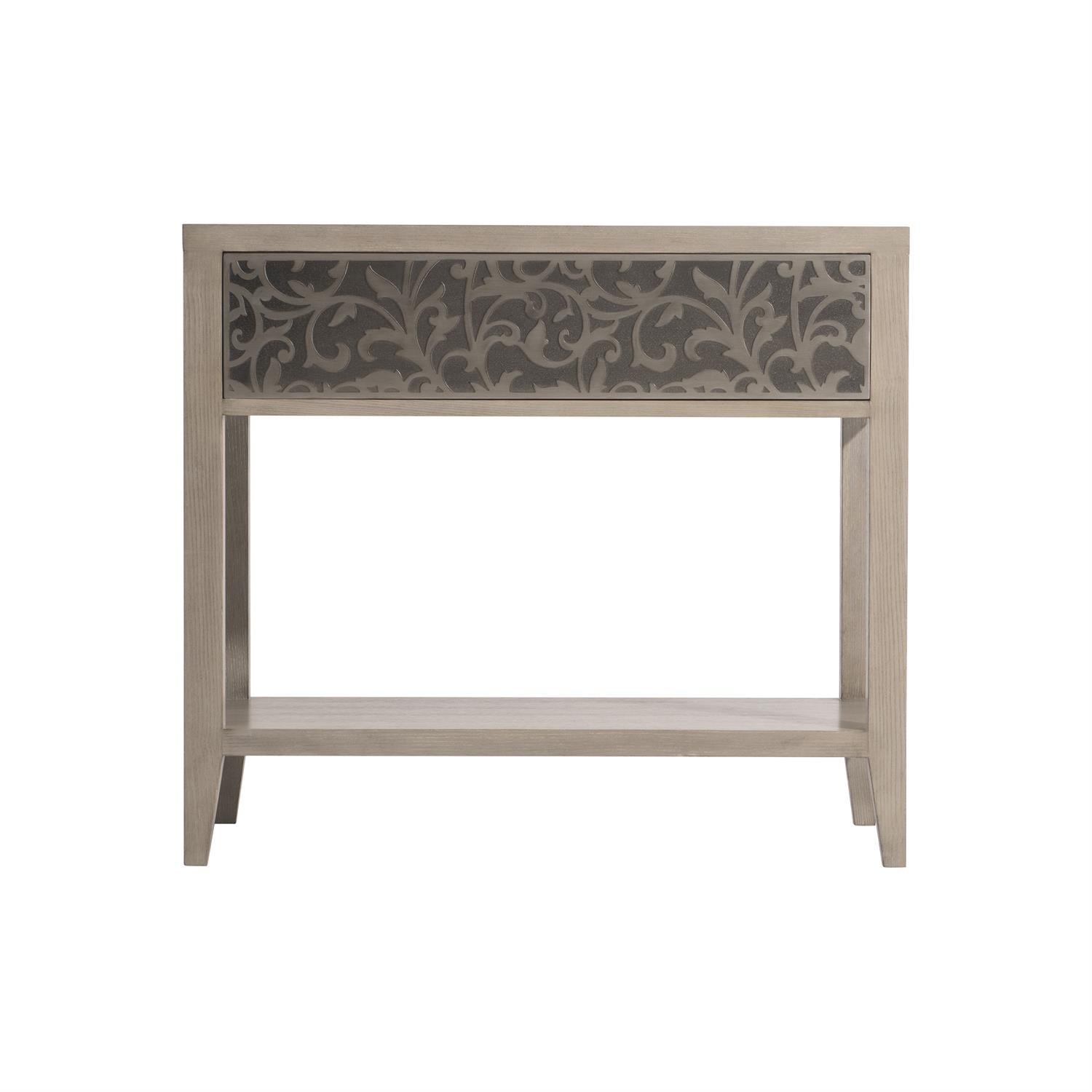 Bernhardt Furniture Cornelia Open Nightstand in Nebbia
