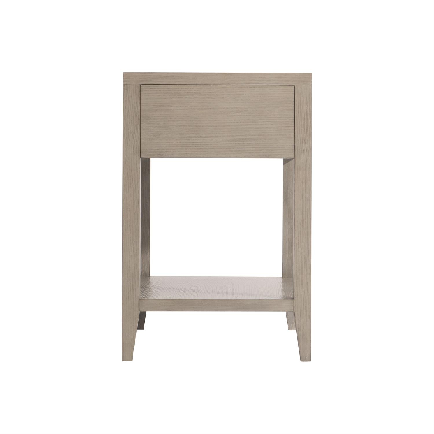 Bernhardt Furniture Cornelia Open Nightstand in Nebbia
