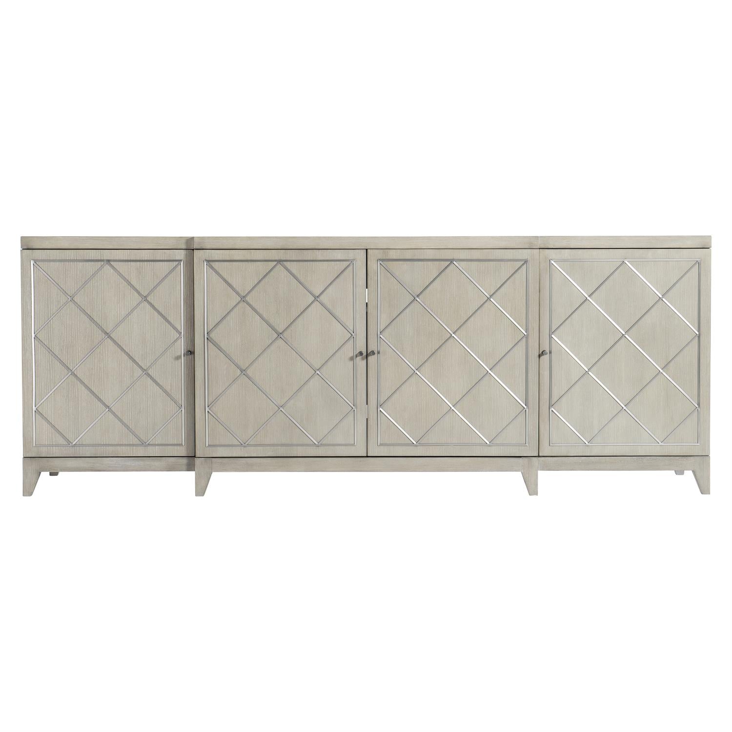 Bernhardt Furniture Cornelia Entertainment Credenza in Nebbia