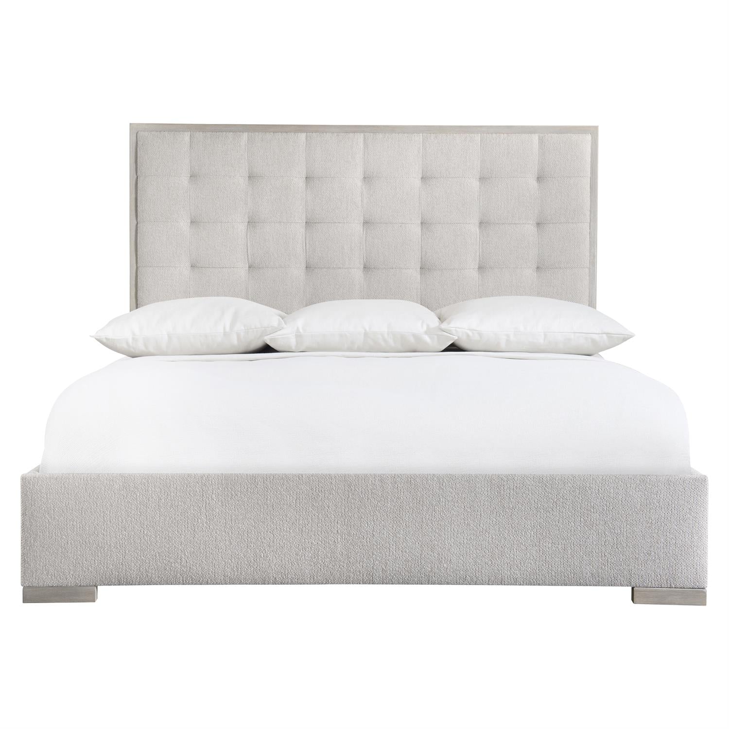 Bernhardt Furniture Cornelia Panel Bed in Nebbia