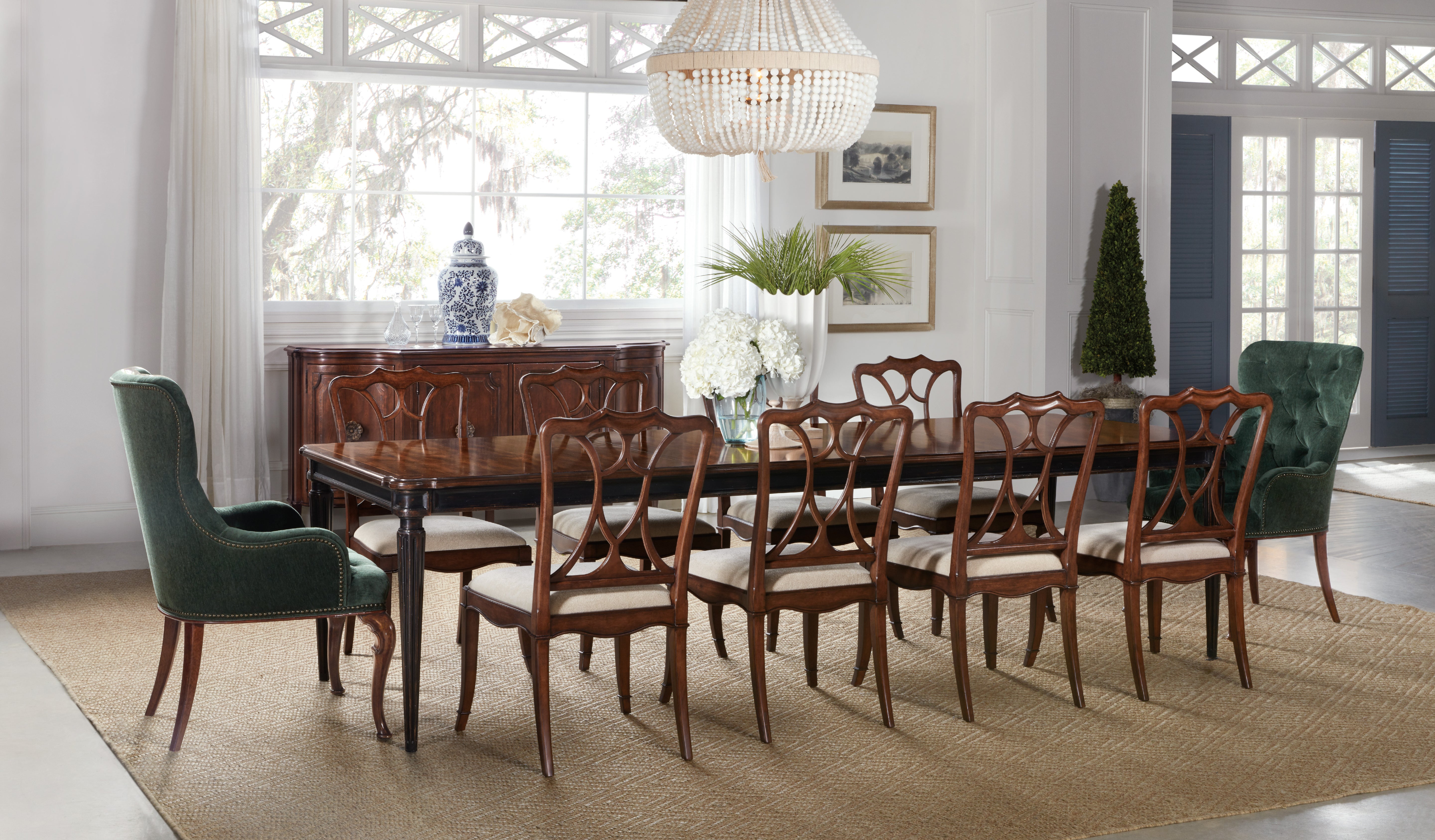 Hooker Furniture Charleston Upholstered Seat Side Chair