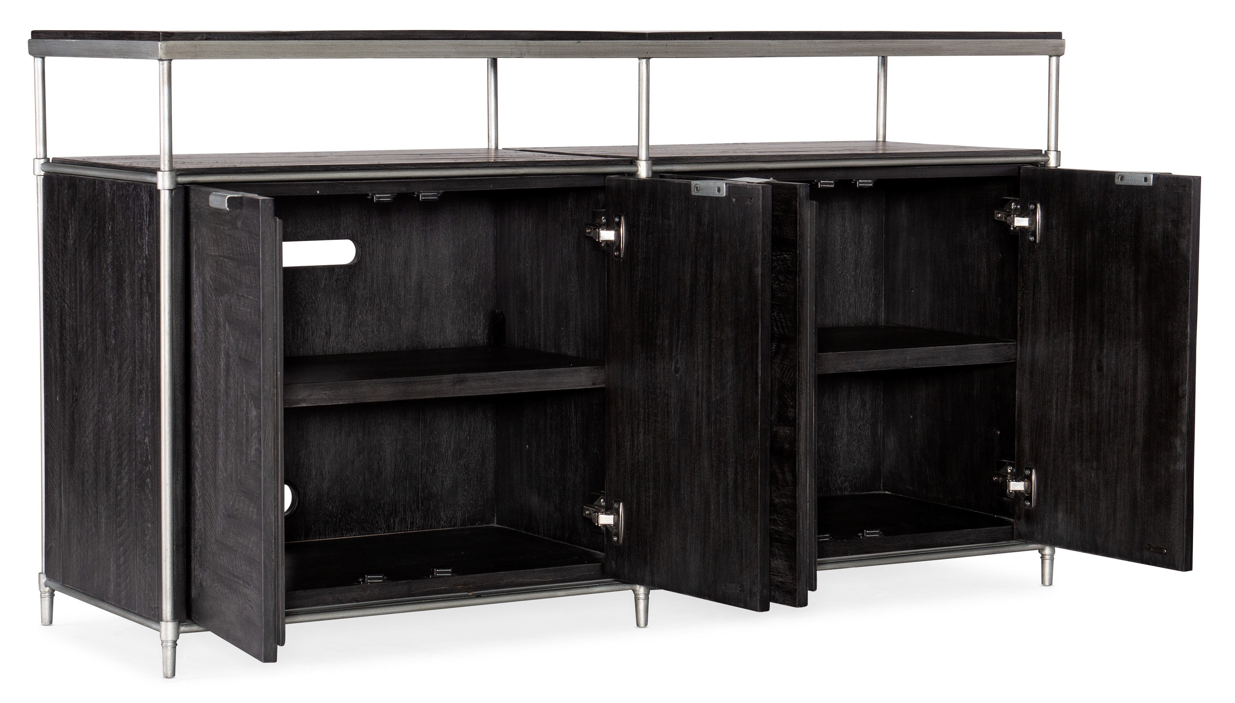 Hooker Furniture St. Armand Entertainment Console in Blacks
