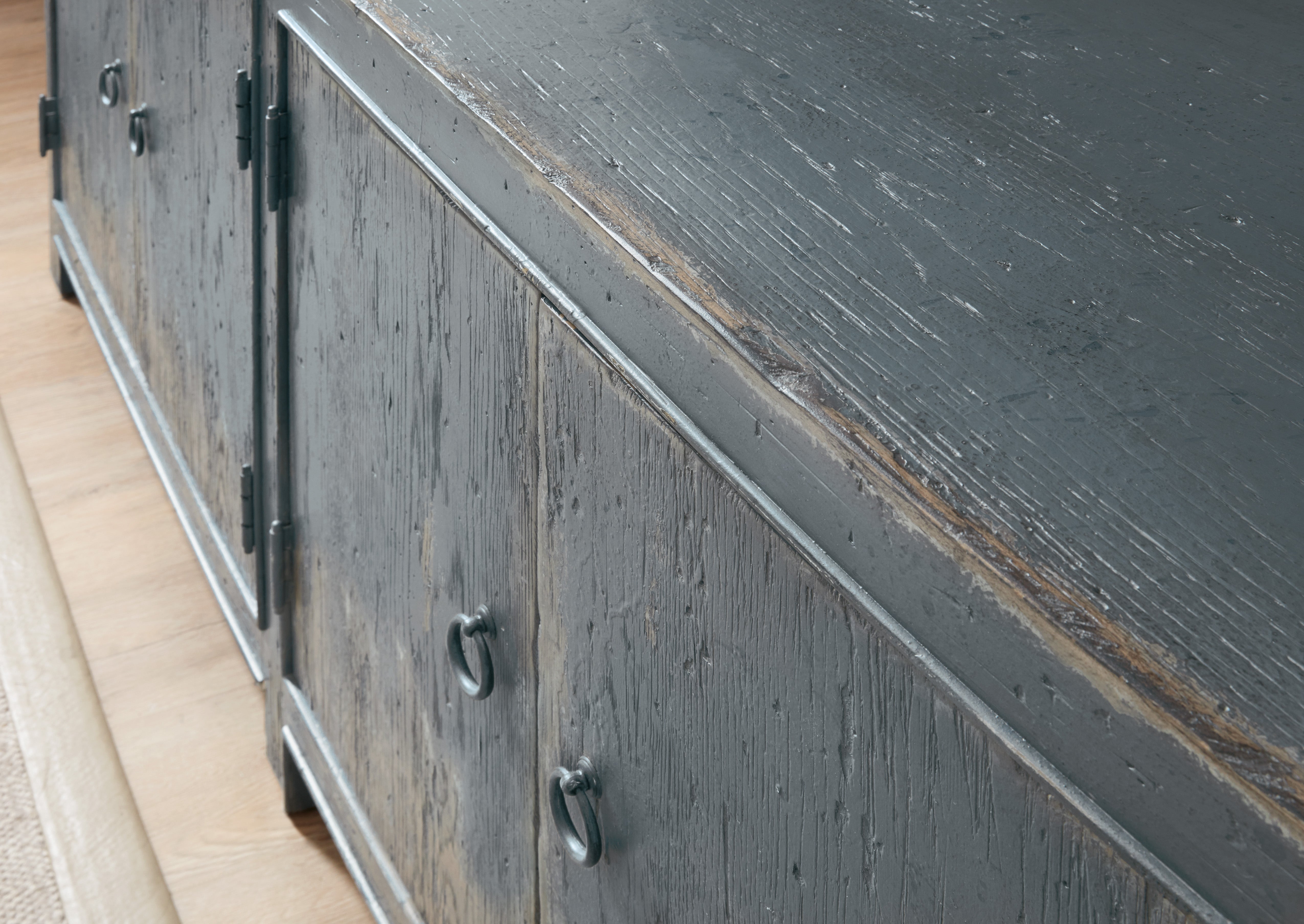 Hooker Furniture Boheme Salvator Media Console in Blues
