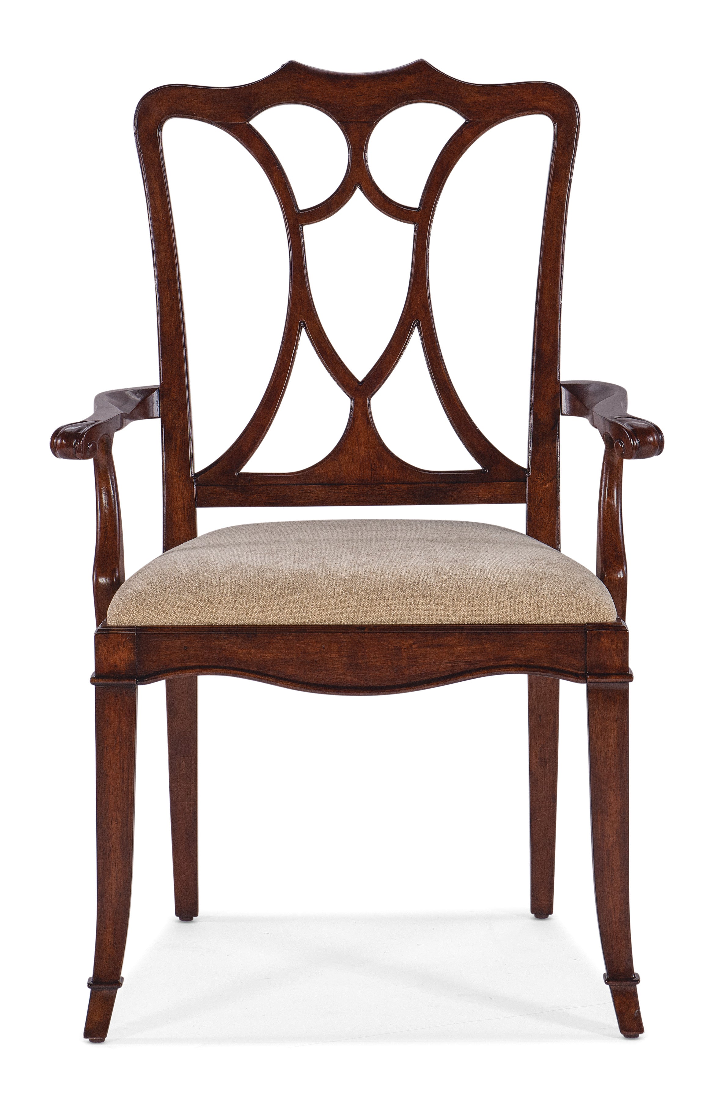 Hooker Furniture Charleston Upholstered Seat Arm Chair