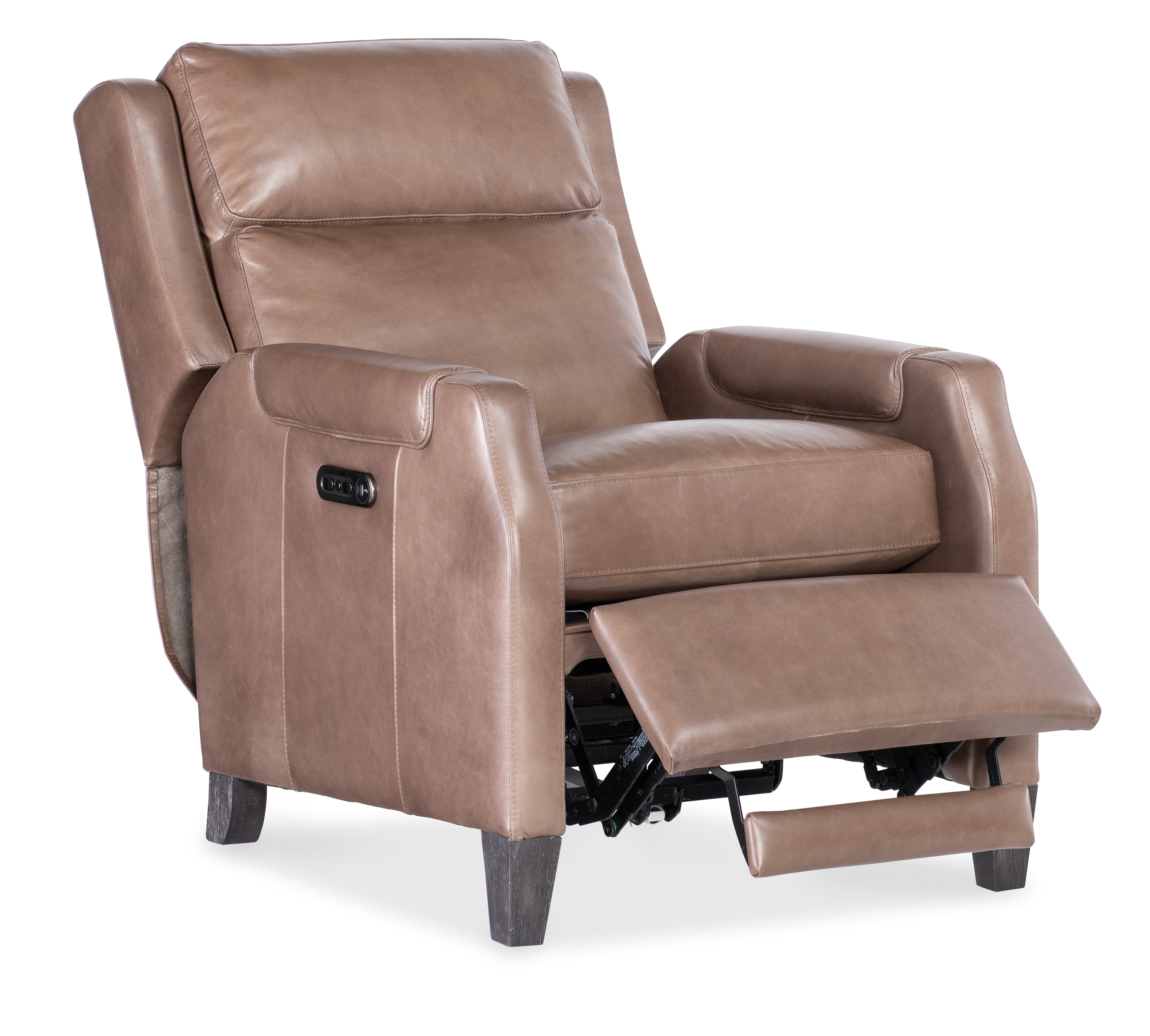 Hooker Furniture Nelson Power Recliner w/Power Headrest in Brown