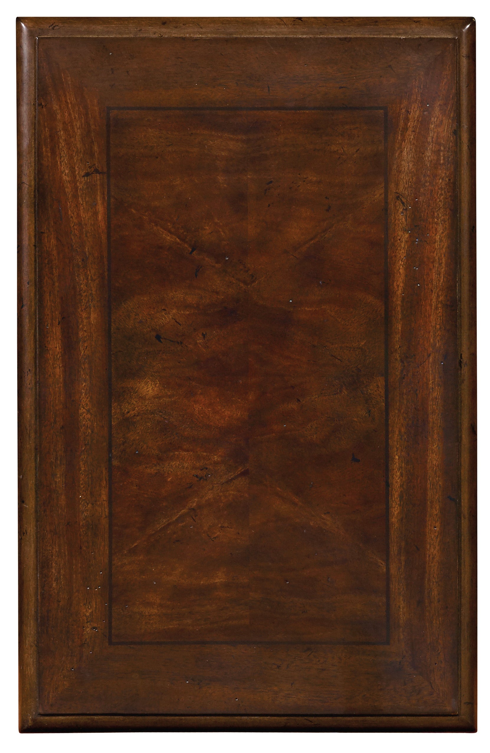 Hooker Furniture Leesburg Chairside Chest in Dark Brown