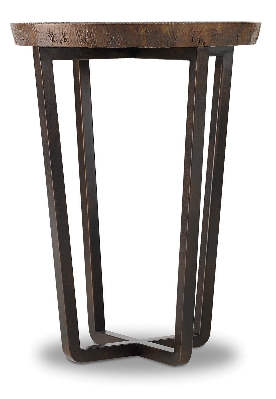 Hooker Furniture Parkcrest Martini Table in Copper