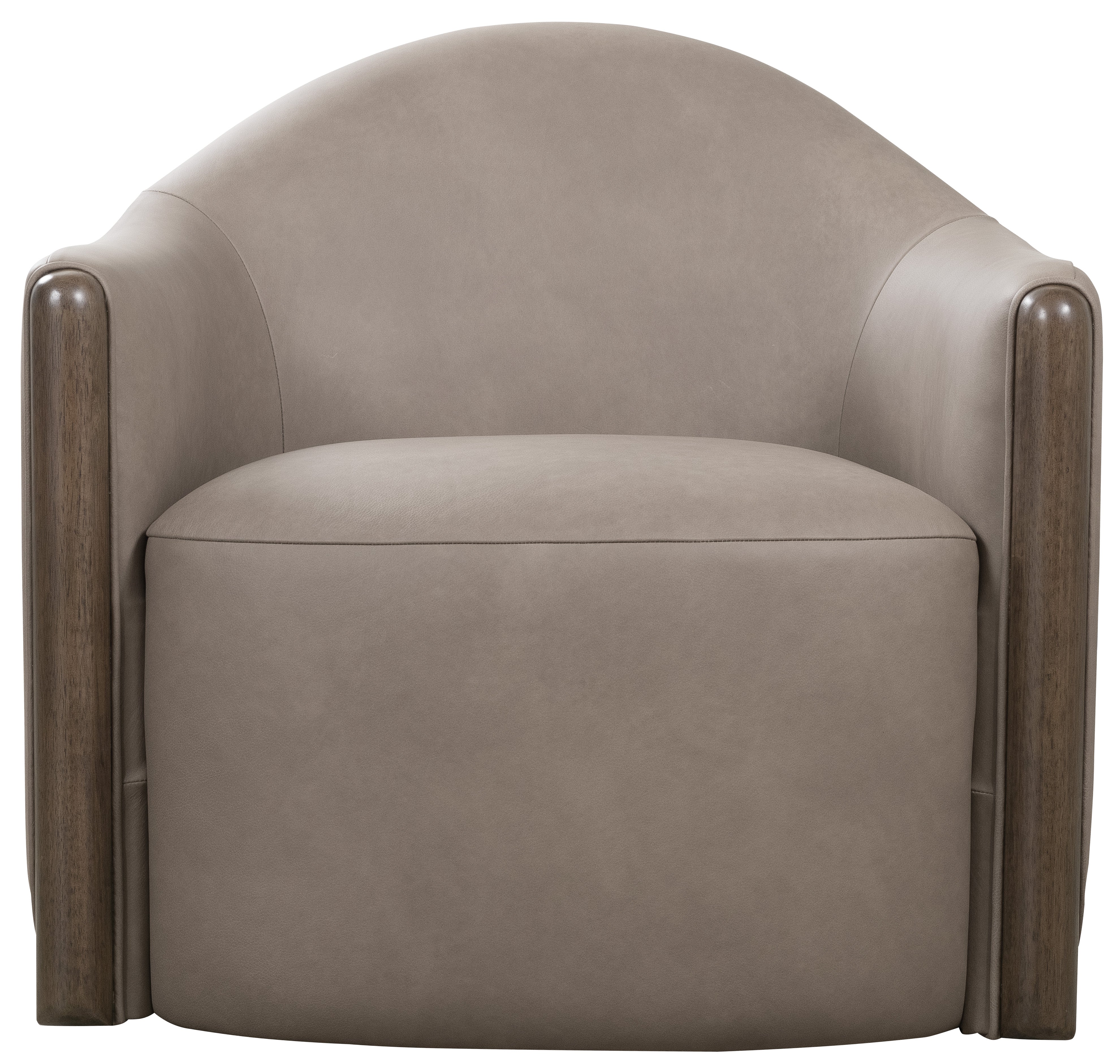 Hooker Furniture Cora Swivel Chair in Brown