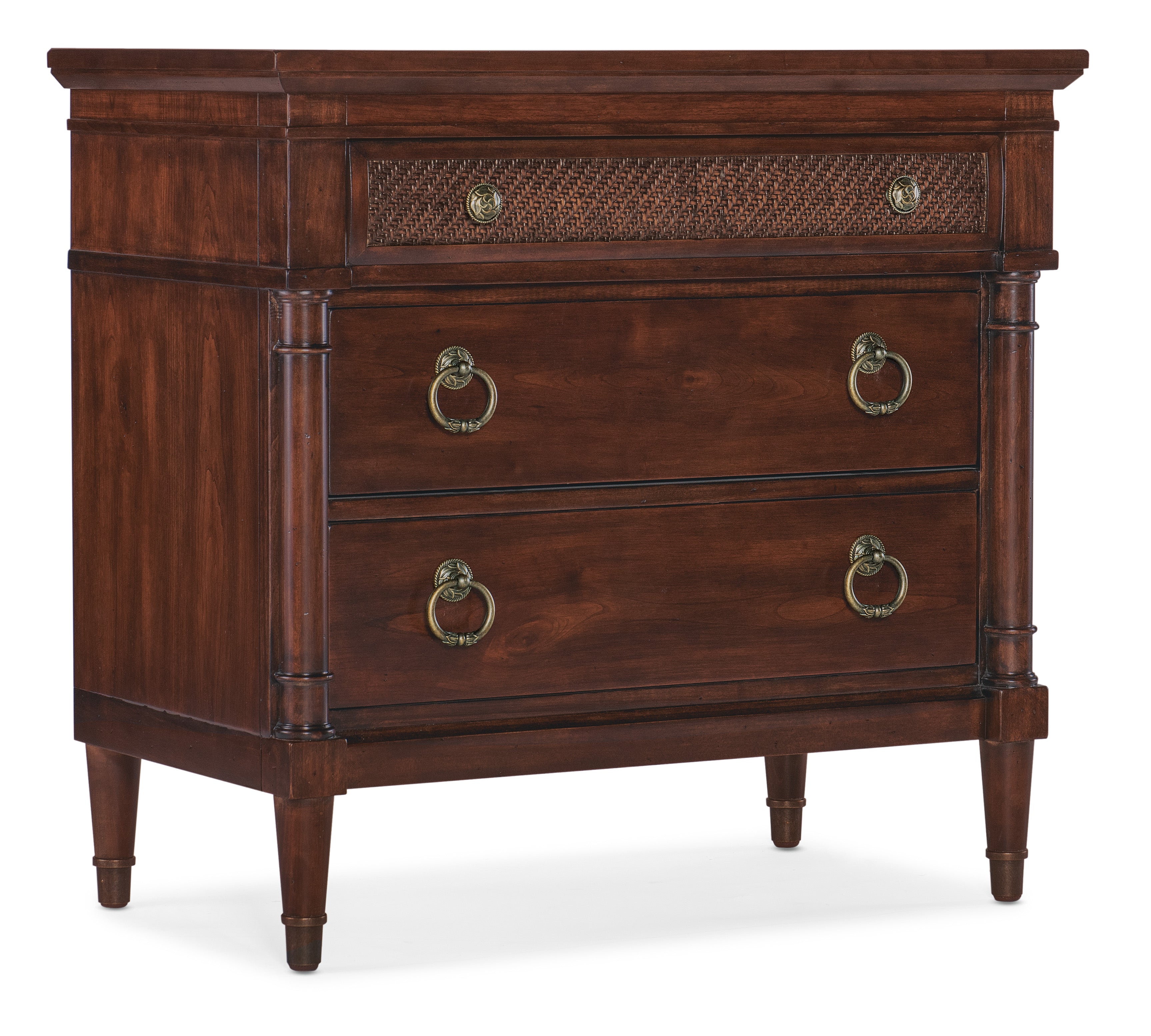 Hooker Furniture Charleston Three-Drawer Nightstand