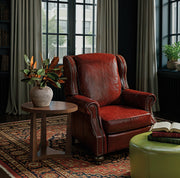 Hooker Furniture Drake Recliner in Red
