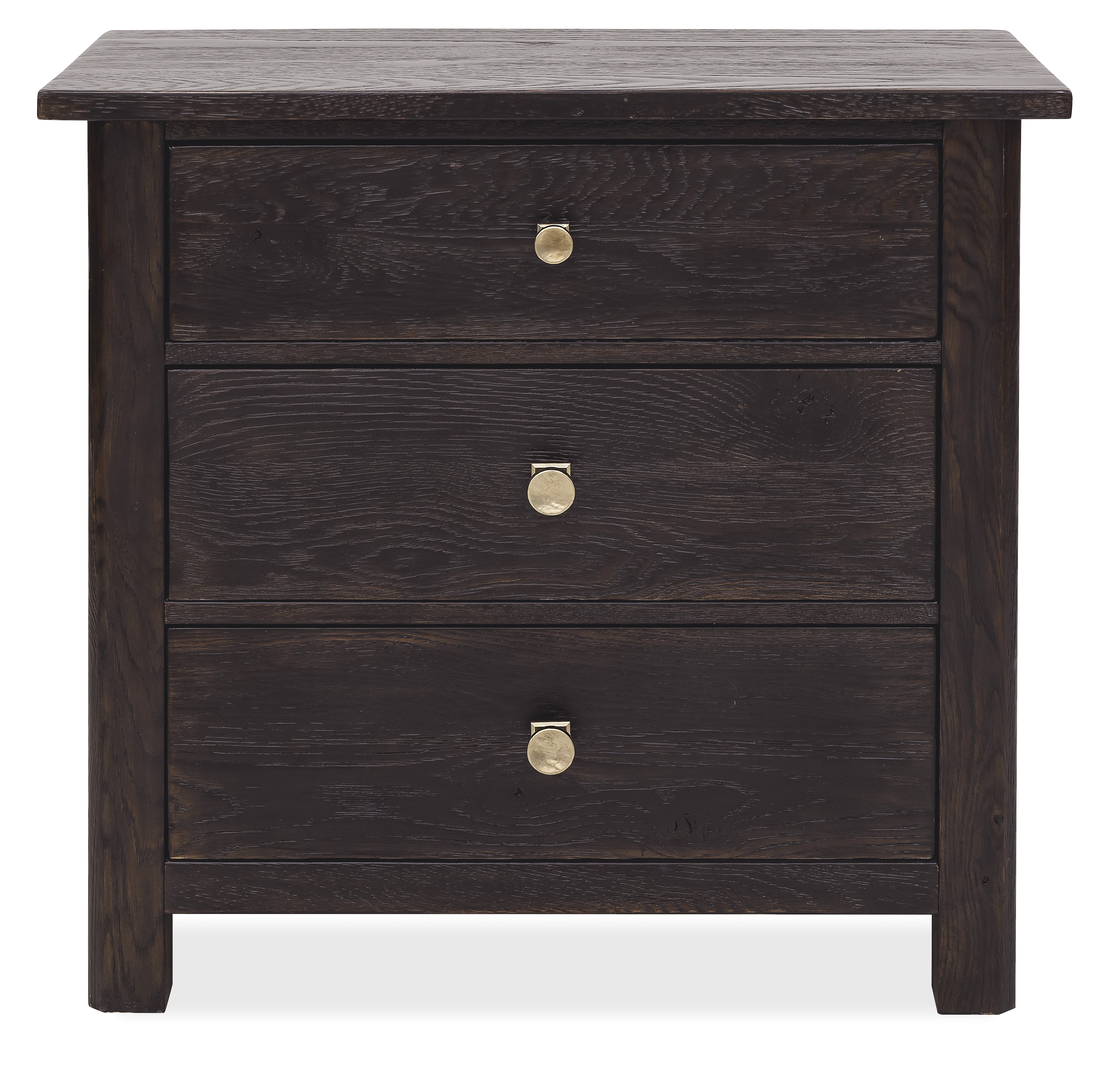 Hooker Furniture Driftwood Three-Drawer Nightstand