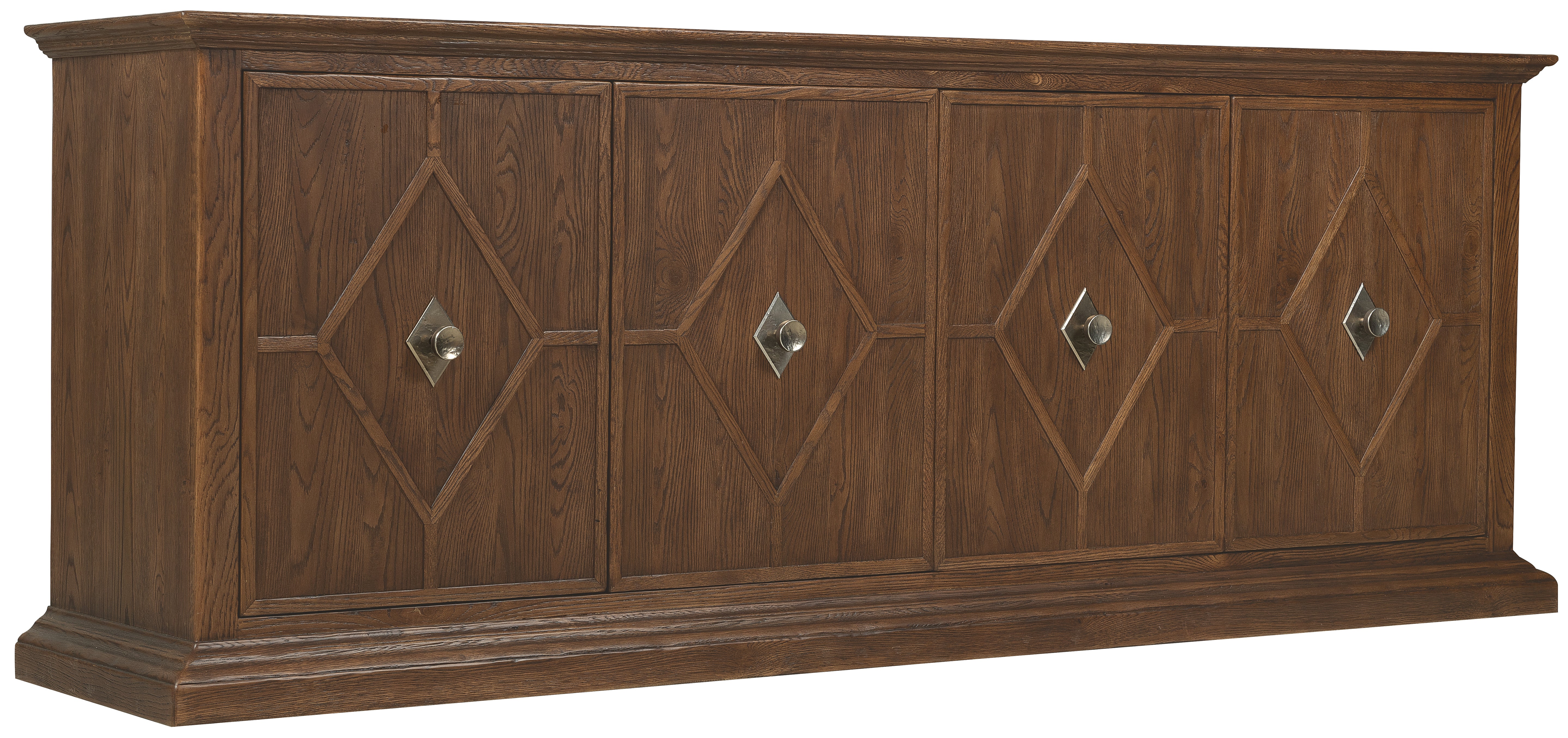Hooker Furniture Driftwood Entertainment Credenza in Medium Wood
