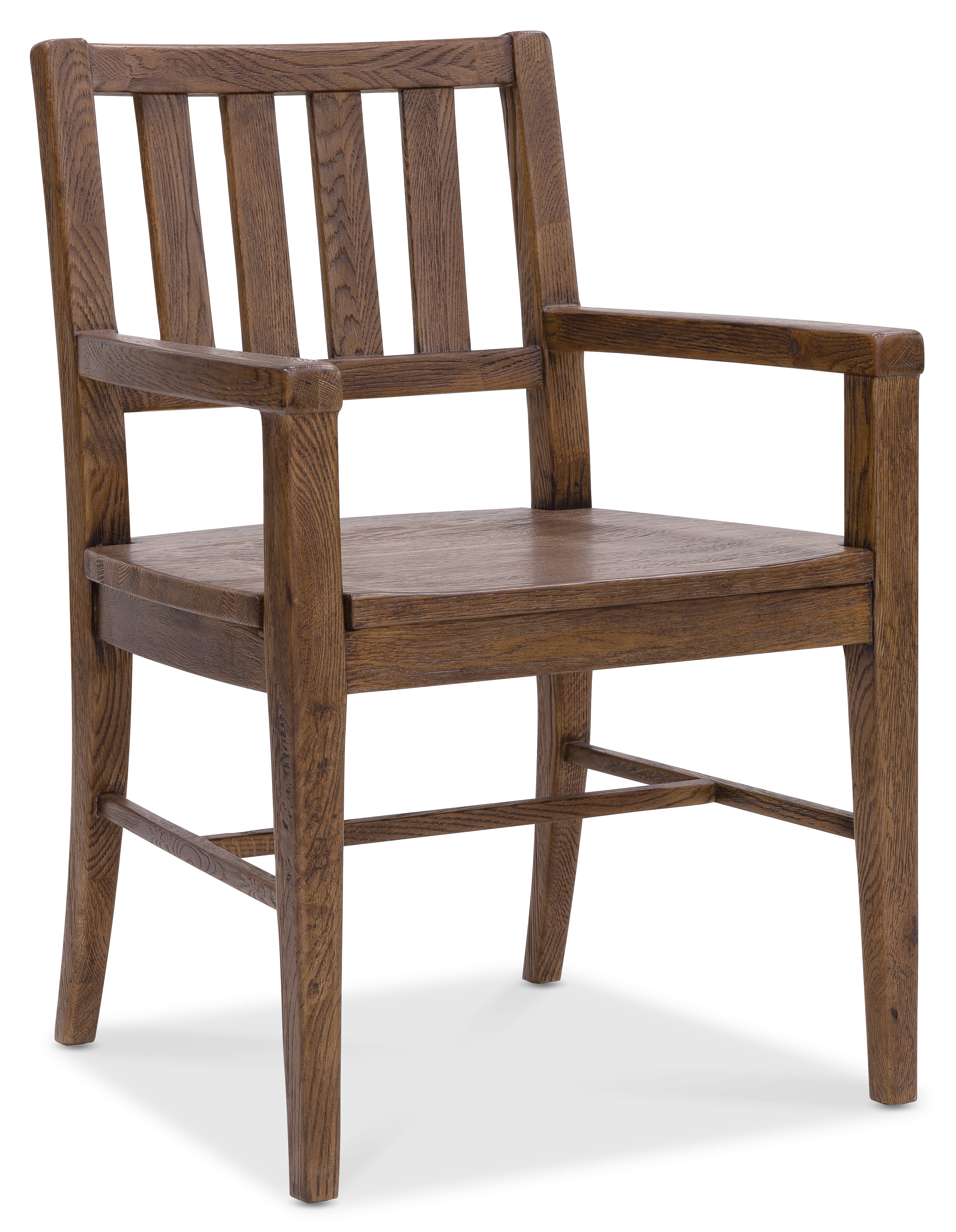 Hooker Furniture Driftwood Splatback Arm Chair