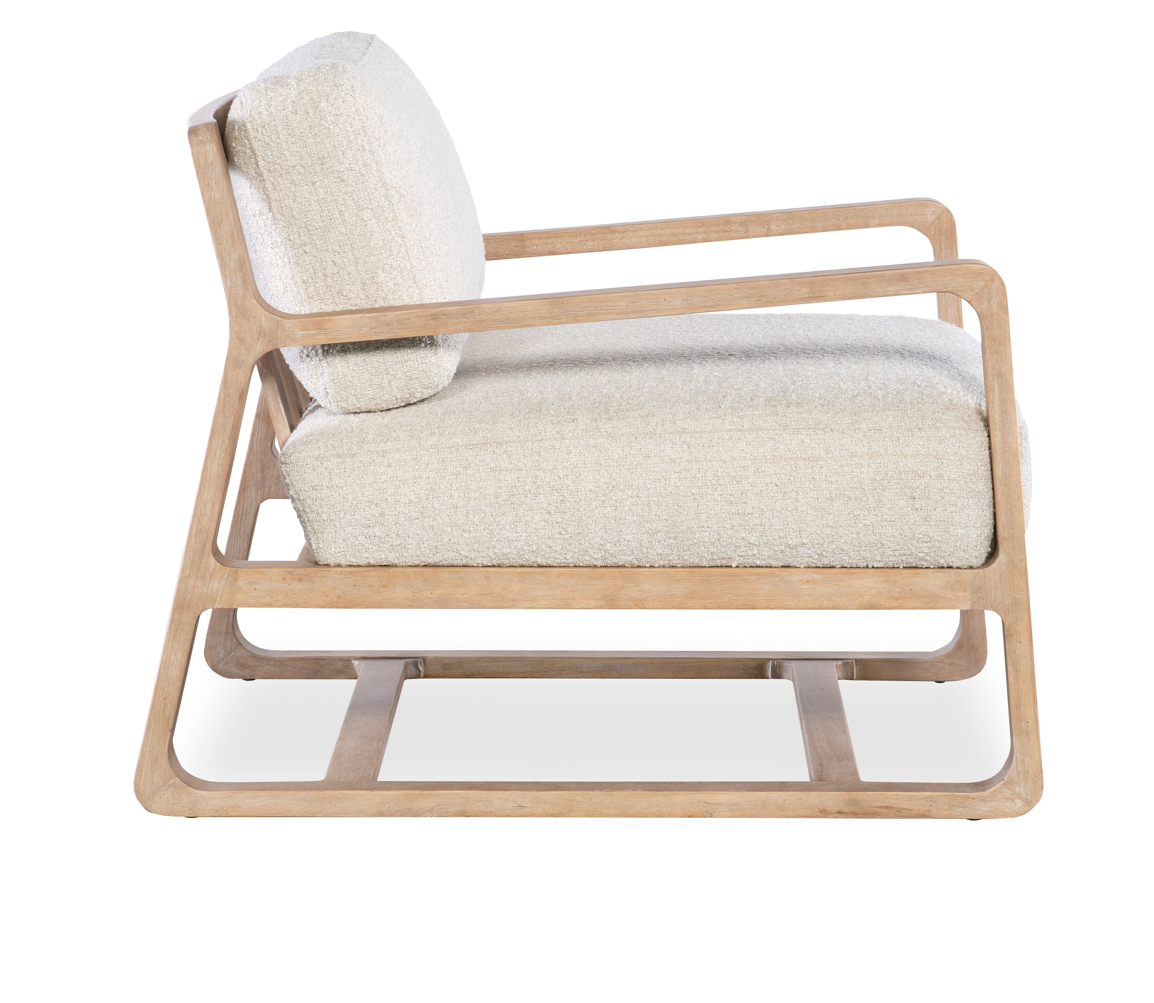 Hooker Furniture Moraine Accent Chair in Light Brown