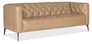 Hooker Furniture Nicolla Stationary Sofa in Brown