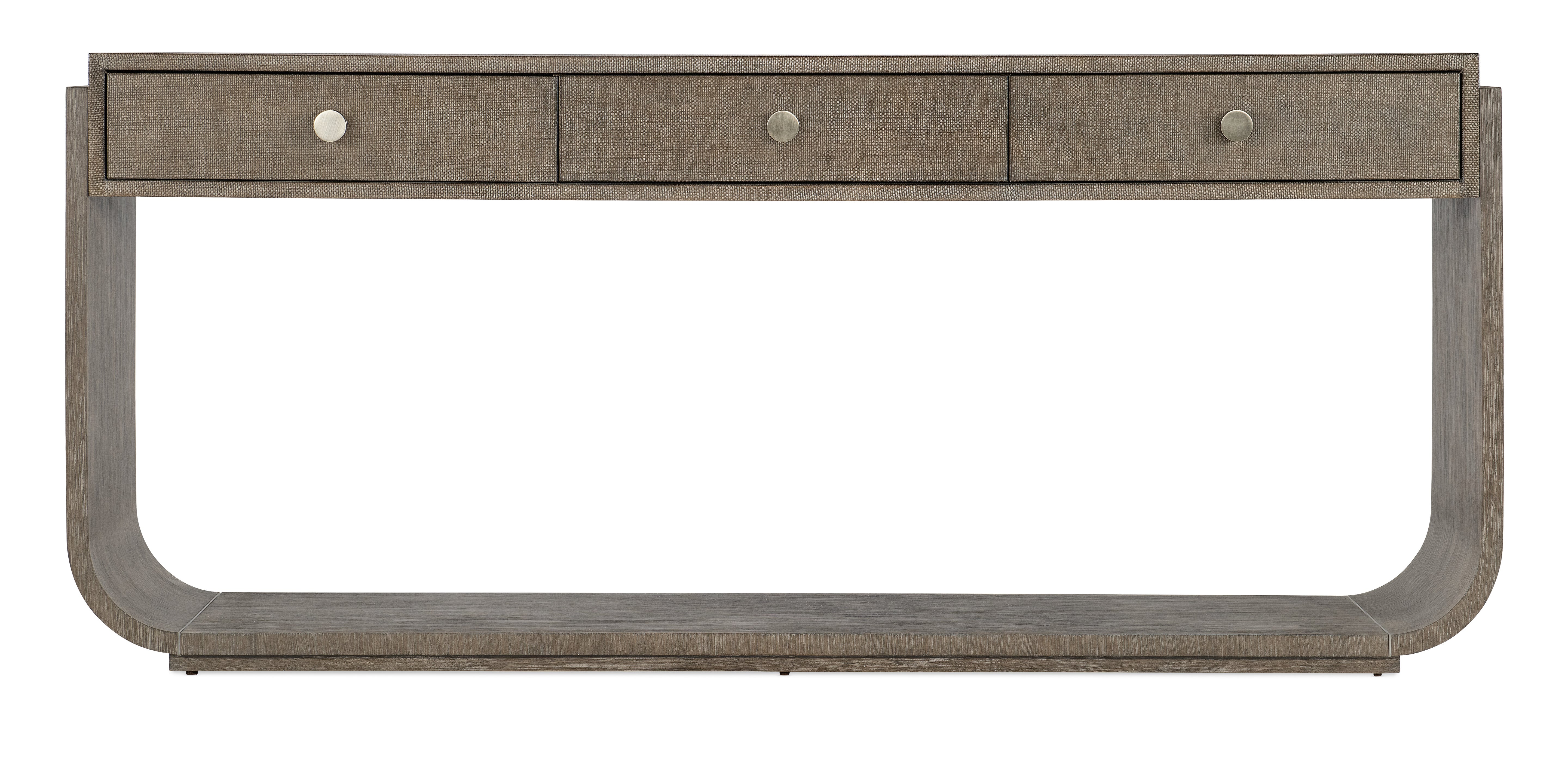 Hooker Furniture Modern Mood Console Table in Medium Brown
