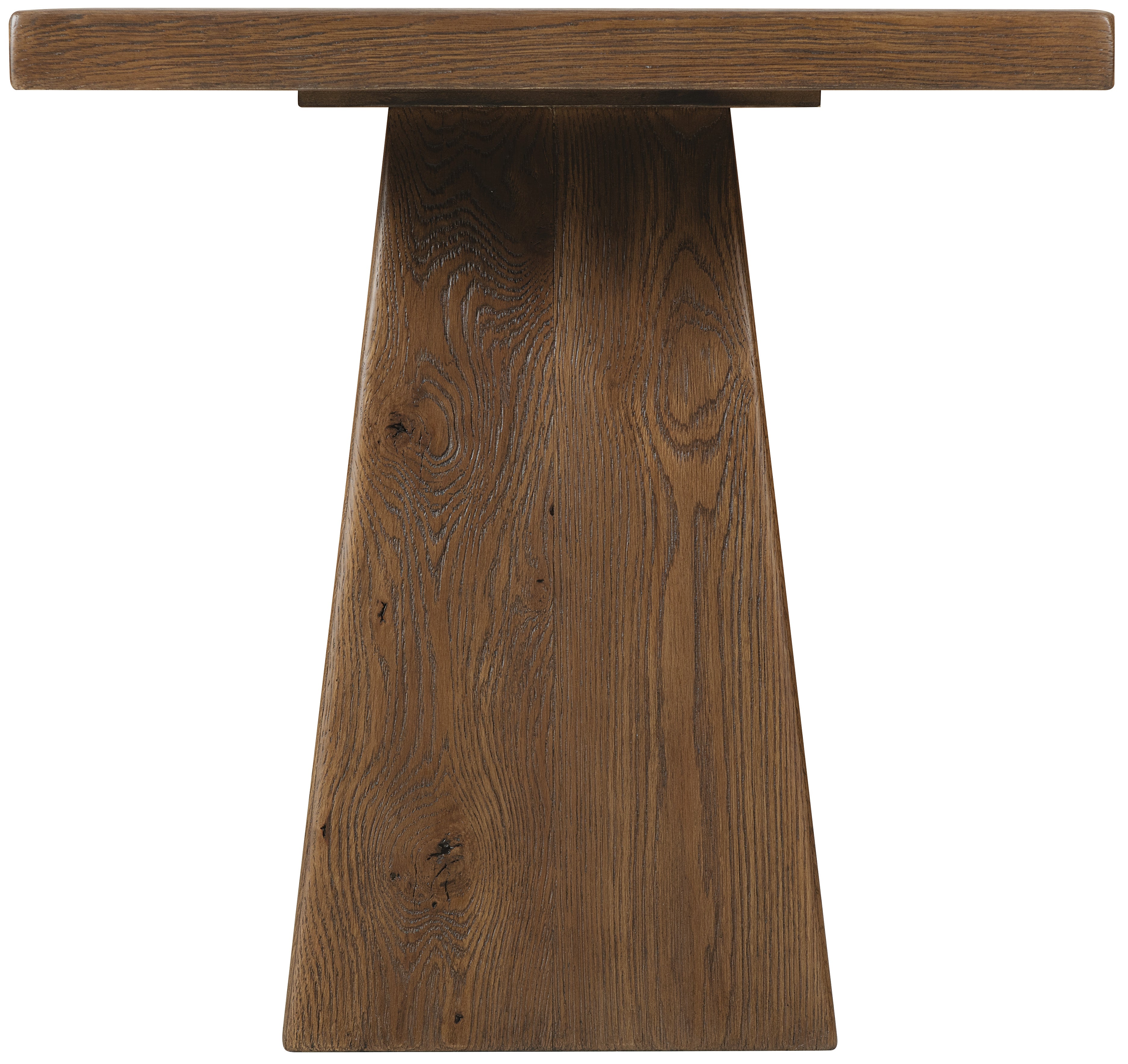Hooker Furniture Driftwood End Table in Medium Wood
