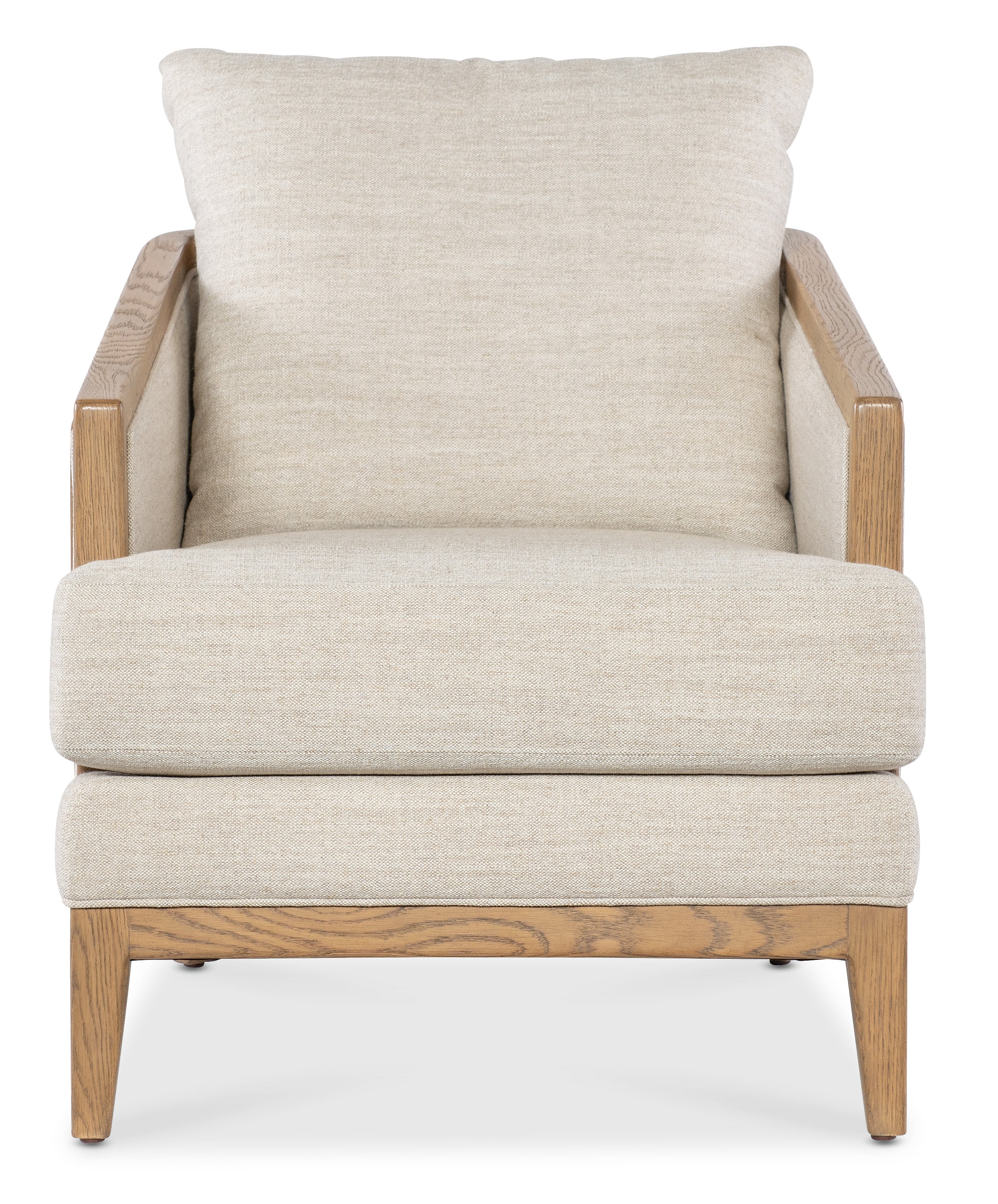 Hooker Furniture Enveyed Stationary Chair in Beige