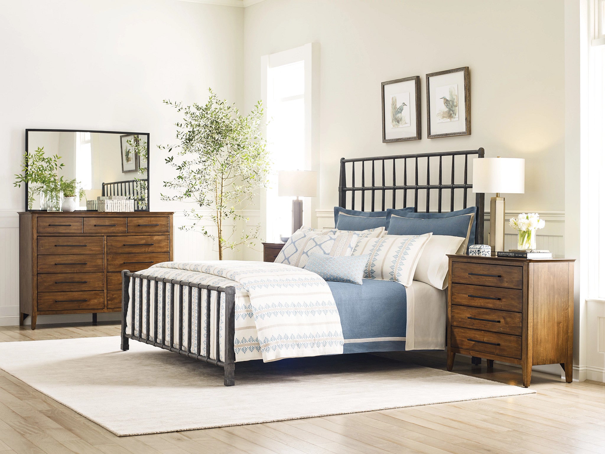 Kincaid Furniture Abode Sylvan Metal Bed in Black