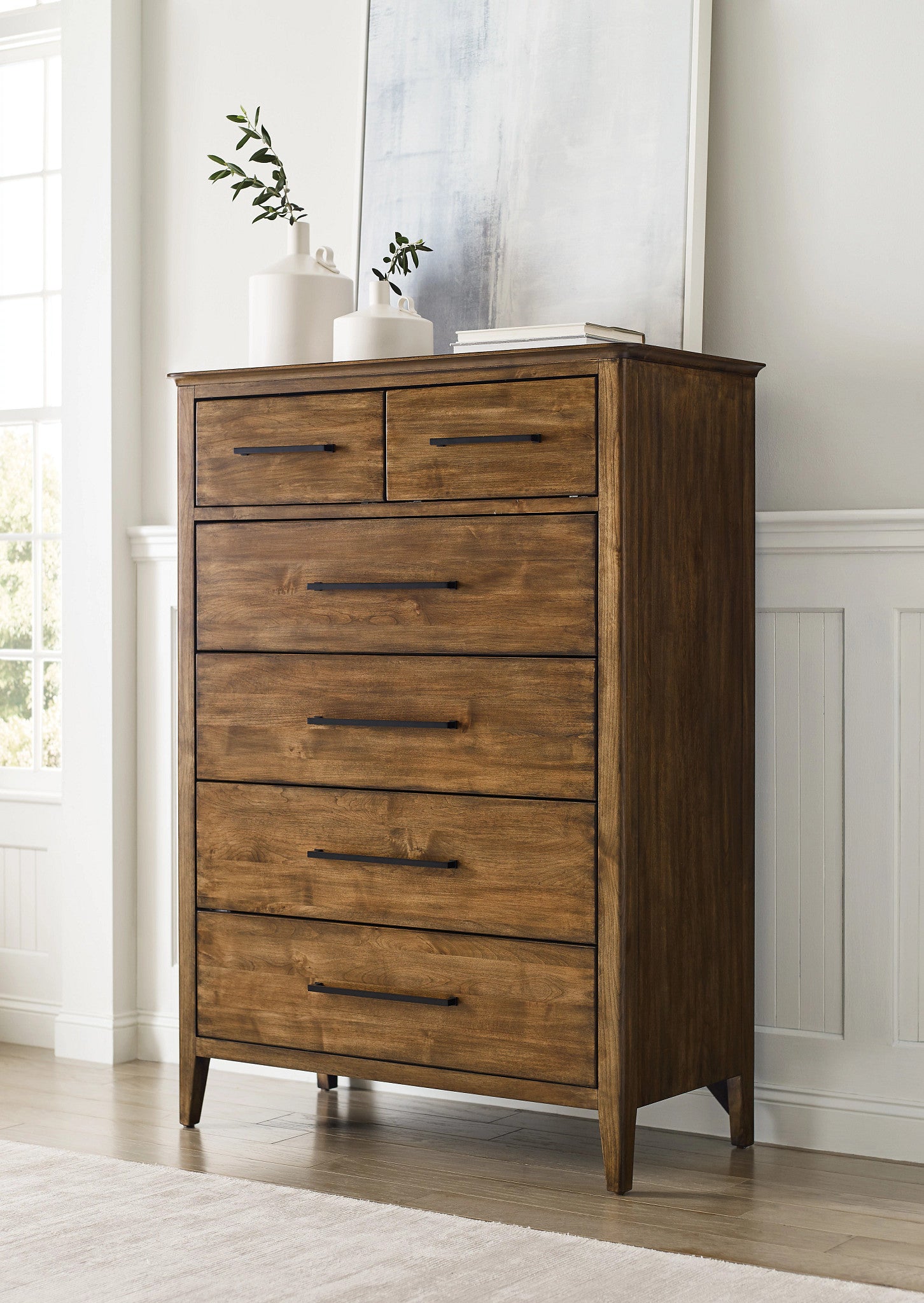 Kincaid Furniture Abode Larson Drawer Chest in Warm Brunette