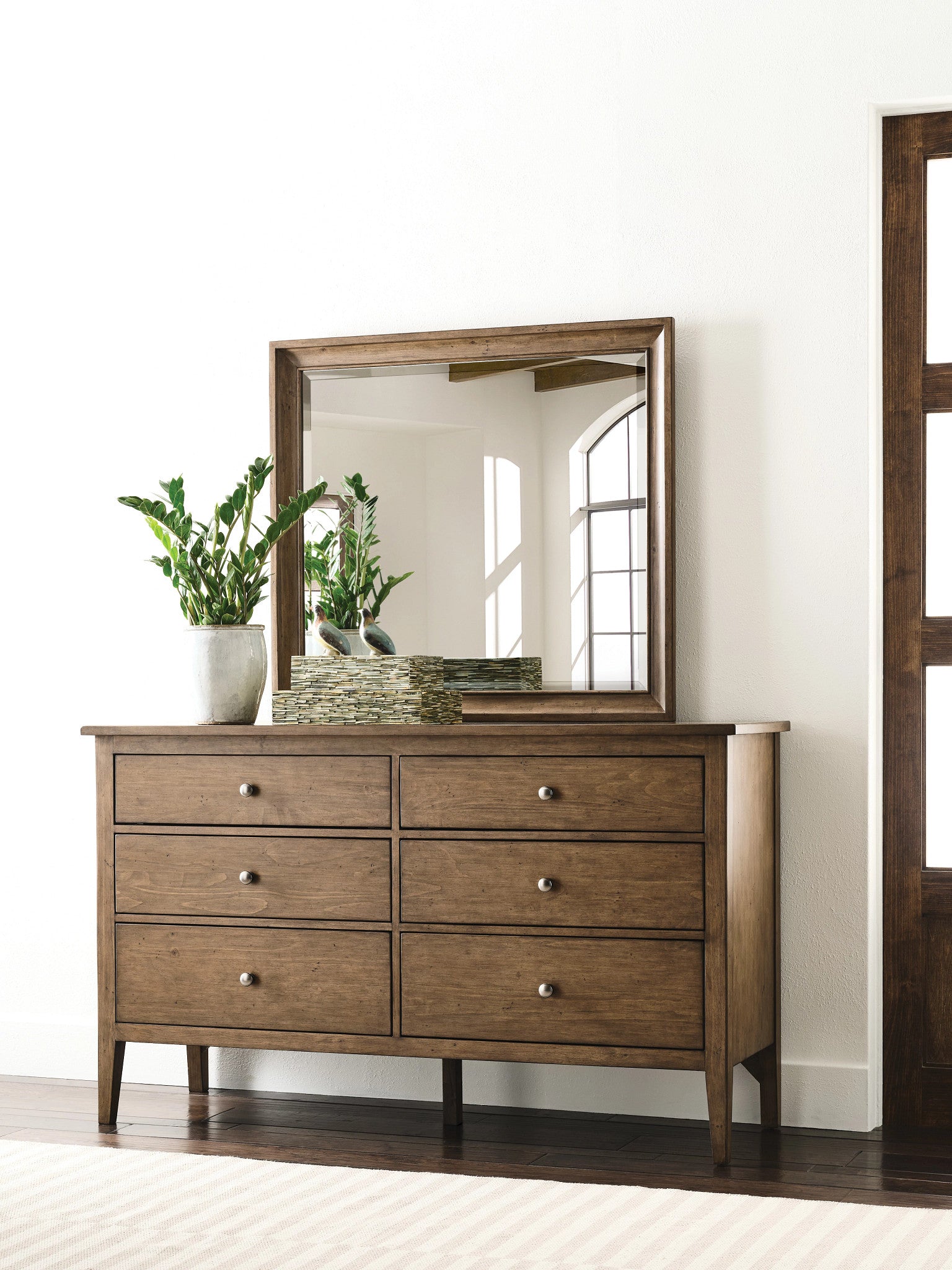 Kincaid Furniture Arbor Glenwood Mirror in Bark