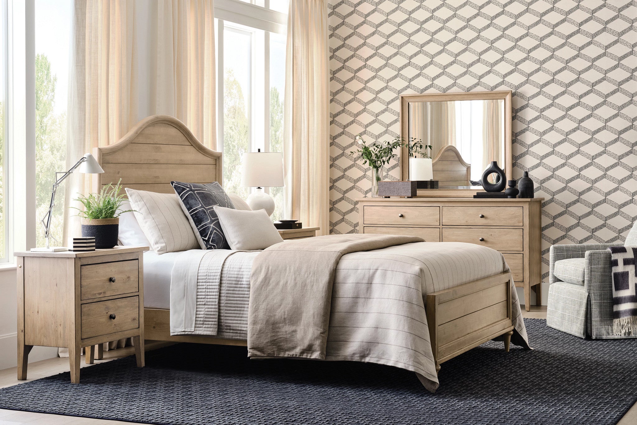 Kincaid Furniture Arbor Woodlawn Panel Bed