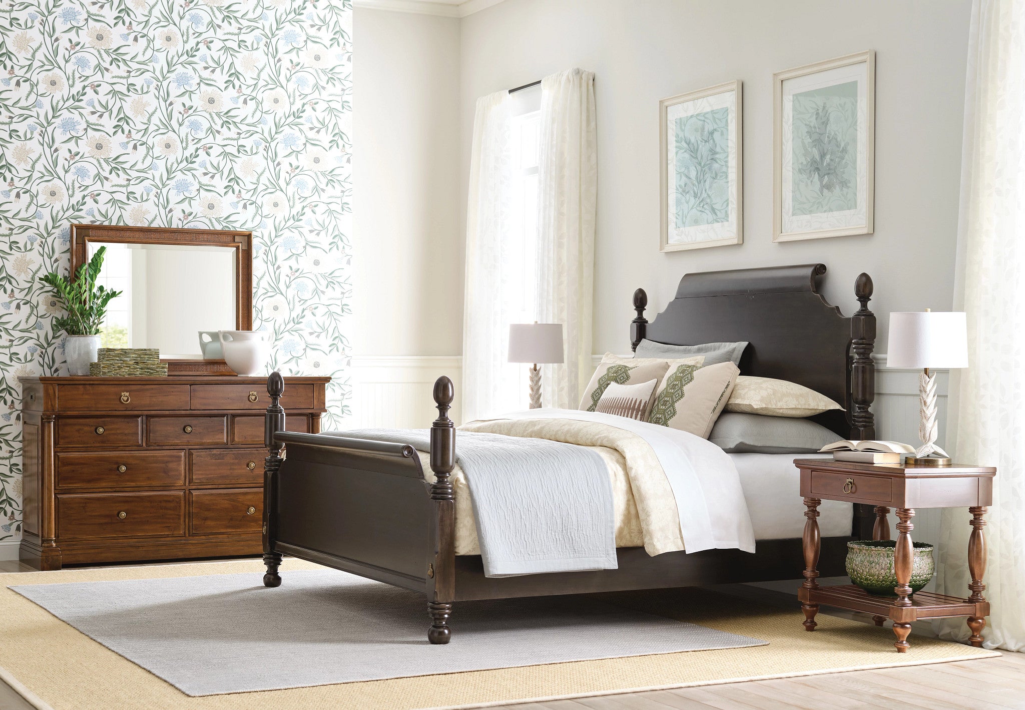 Kincaid Furniture Bridgetown Brighton Poster Bed in Bridgetown Black