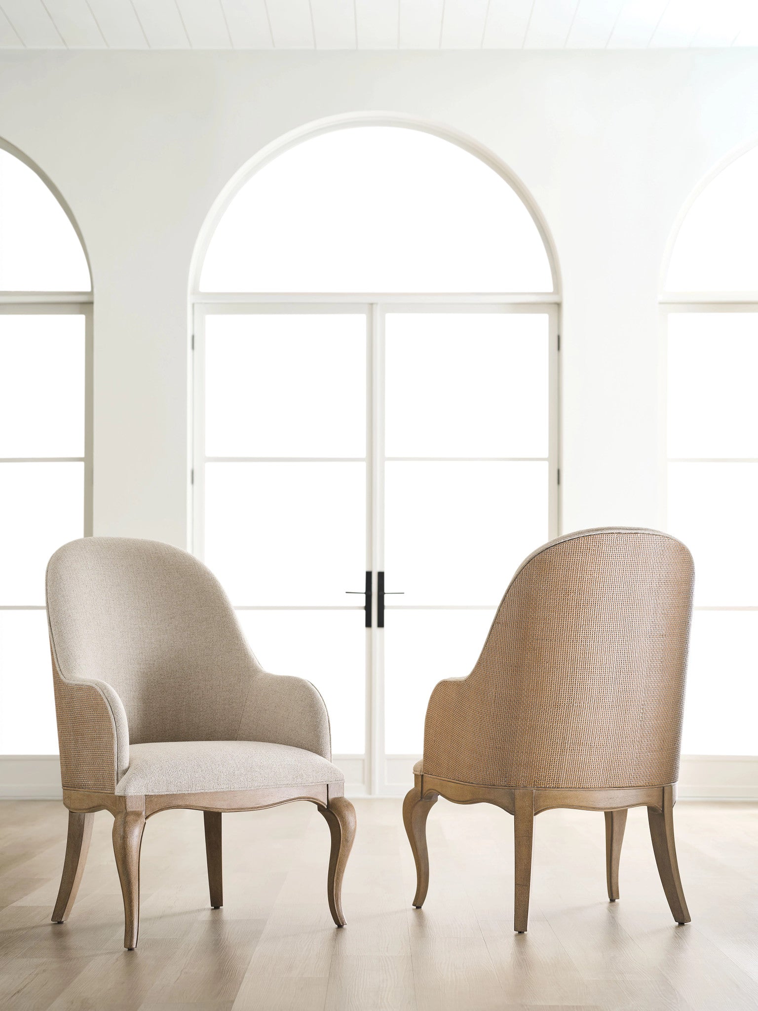 American Drew Chastain Medford Host Chair in Caramel