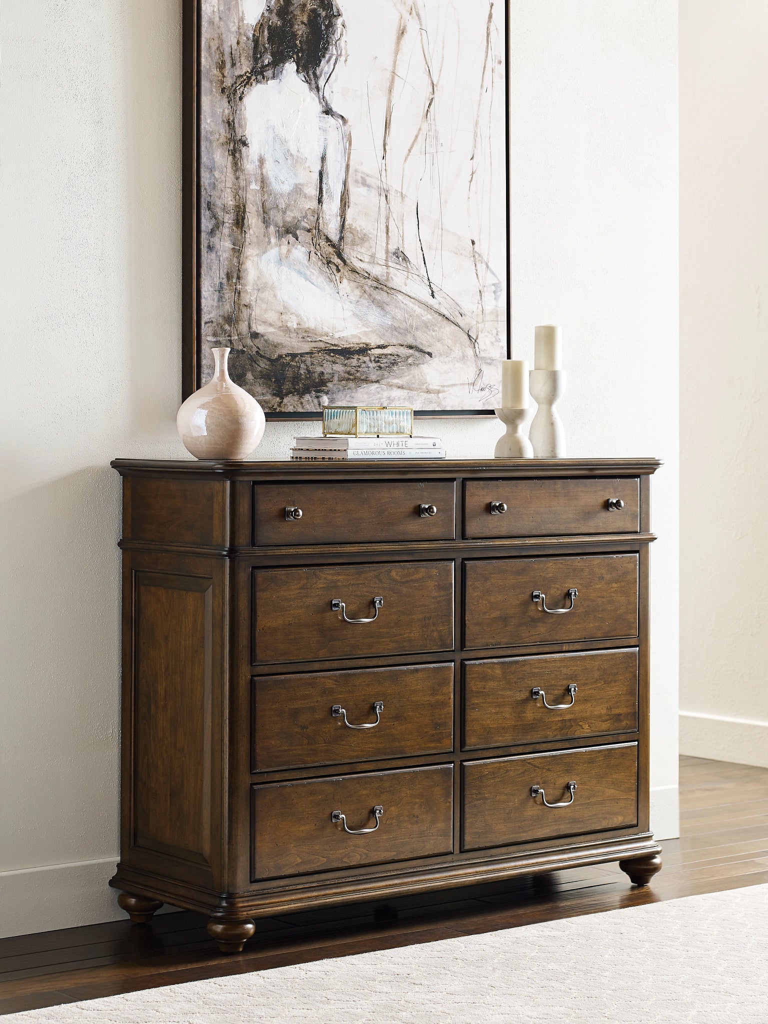 Kincaid Furniture Commonwealth Witham Bureau in Warm Brunette