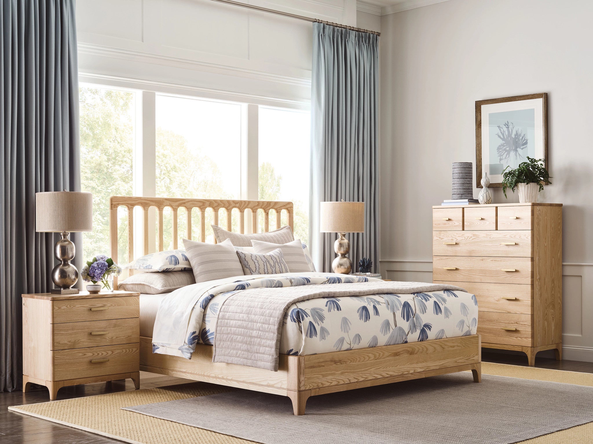 Kincaid Furniture Essence Somerset Bed in Essence Ash