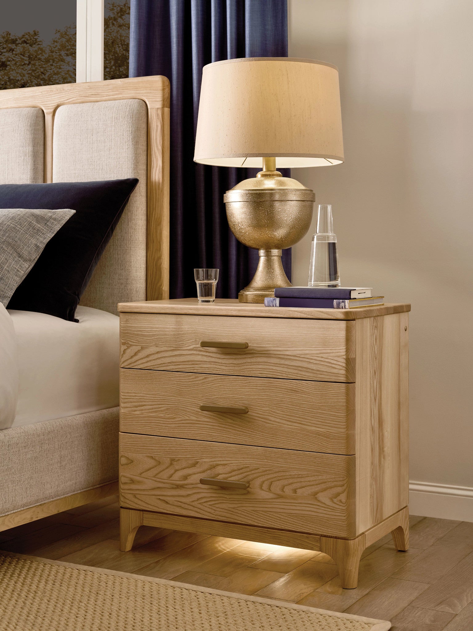 Kincaid Furniture Essence Essence Nightstand in Essence Ash