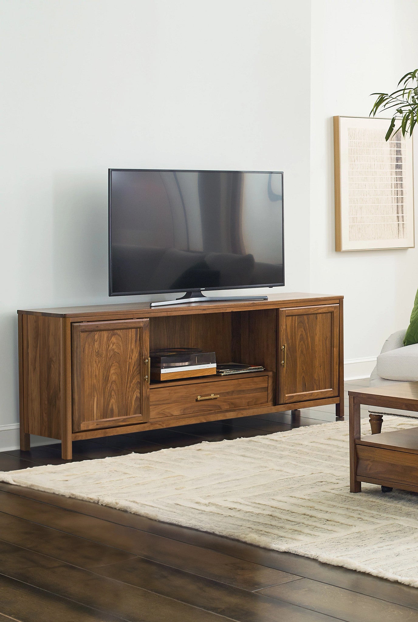 Kincaid Furniture Monogram Console in Walnut