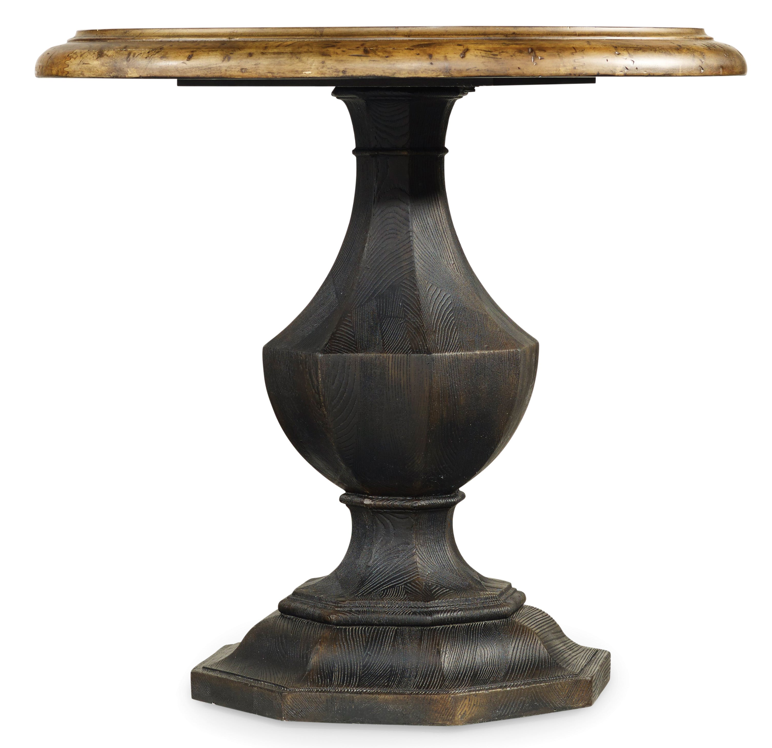 Hooker Furniture Sanctuary Round Accent Table in Blacks