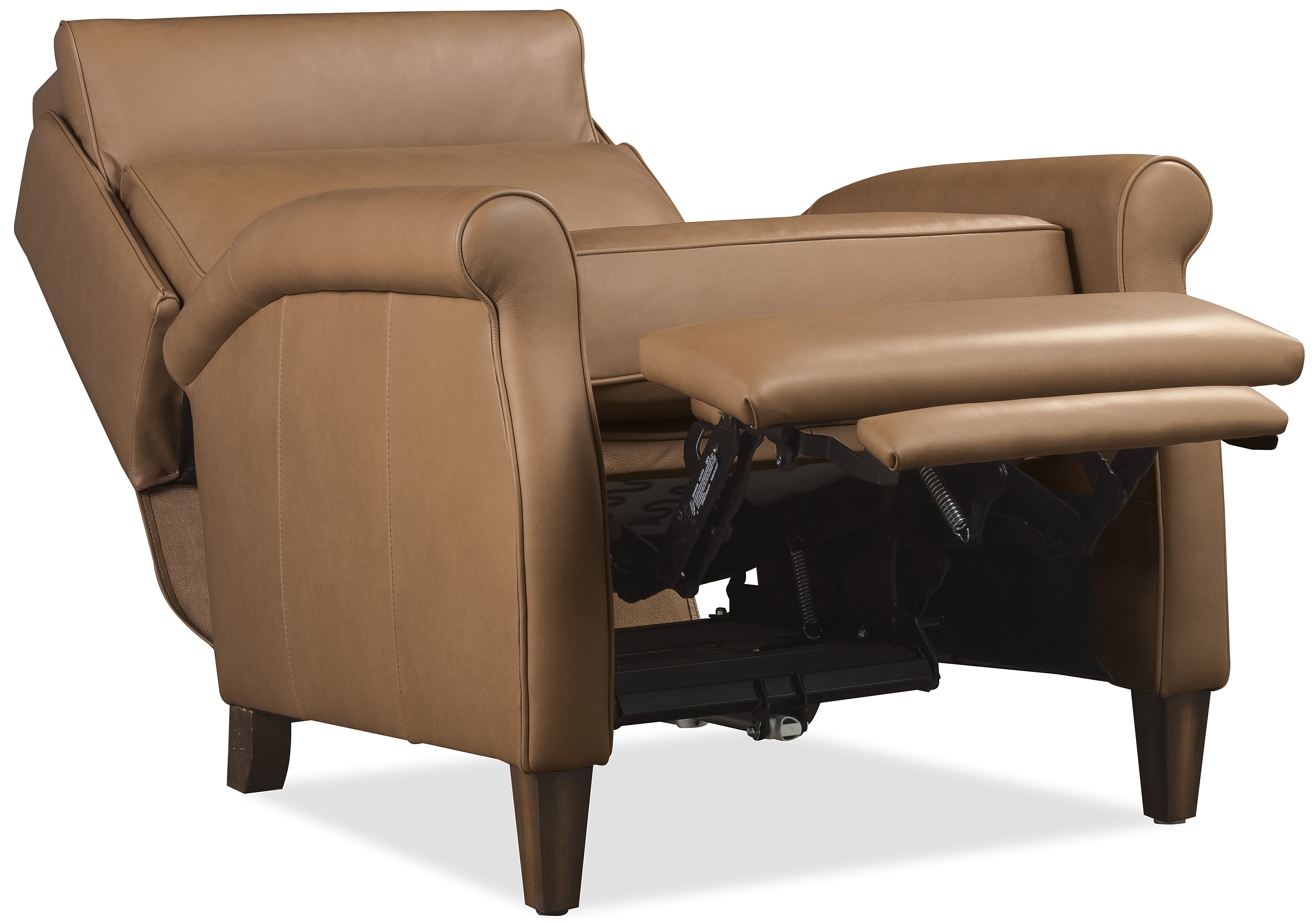 Hooker Furniture Randall Power Recliner with Pop-Up Headrest in Brown