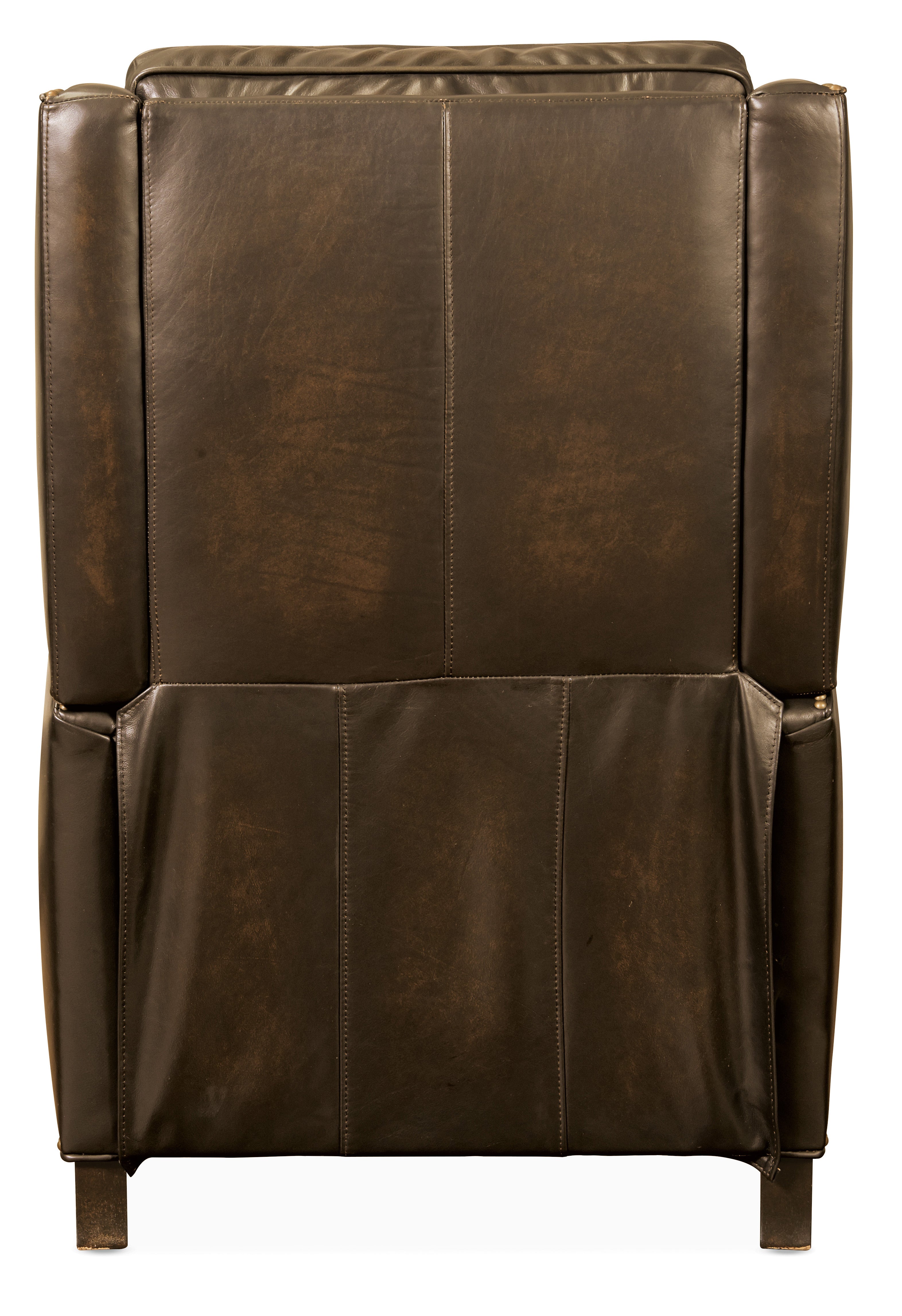 Hooker Furniture Kerley Manual Push Back Recliner in Brown