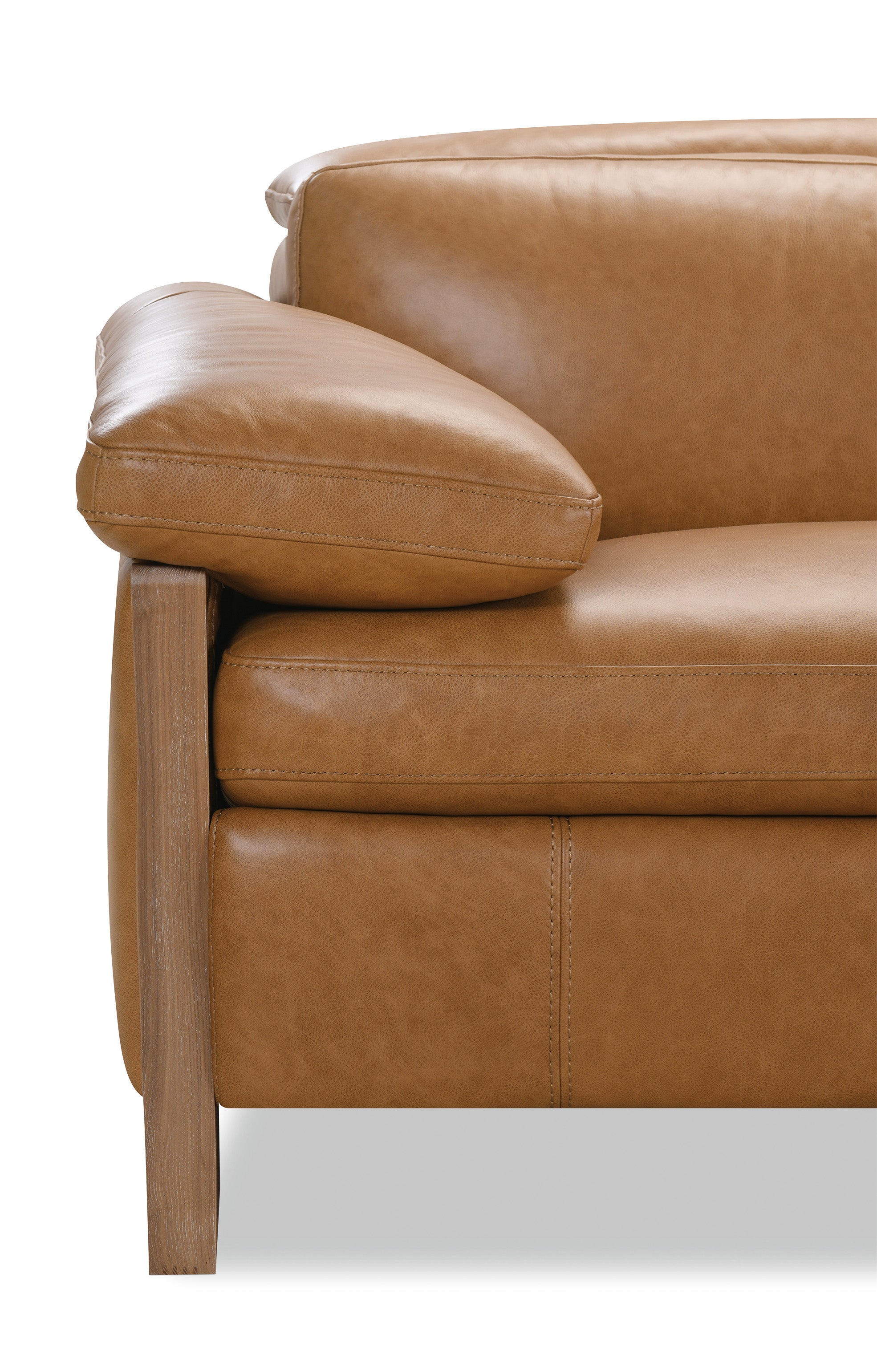 Hooker Furniture Jericho Five-Piece Power Reclining Sectional in Brown