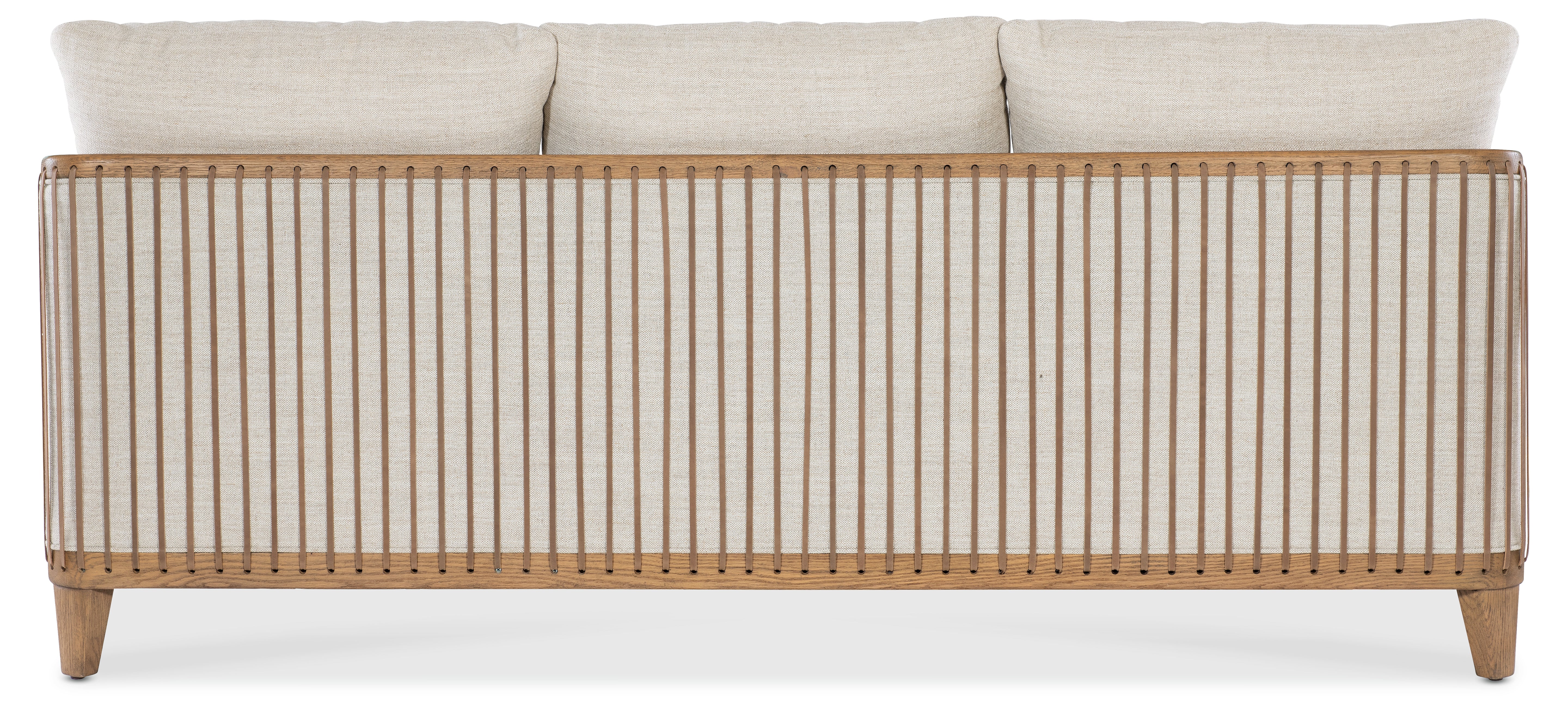Hooker Furniture Enveyed Stationary Sofa in Beige