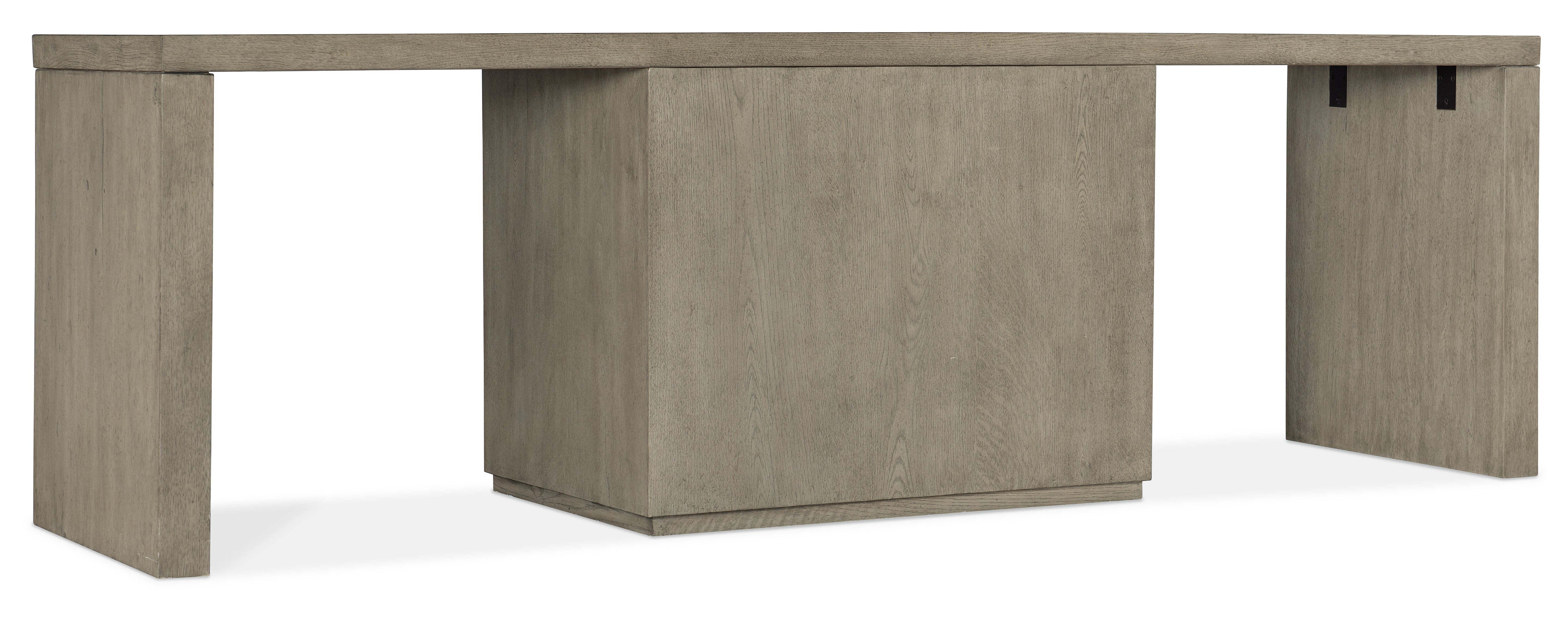 Hooker Furniture Linville Falls 96" Desk with Centered Lateral File
