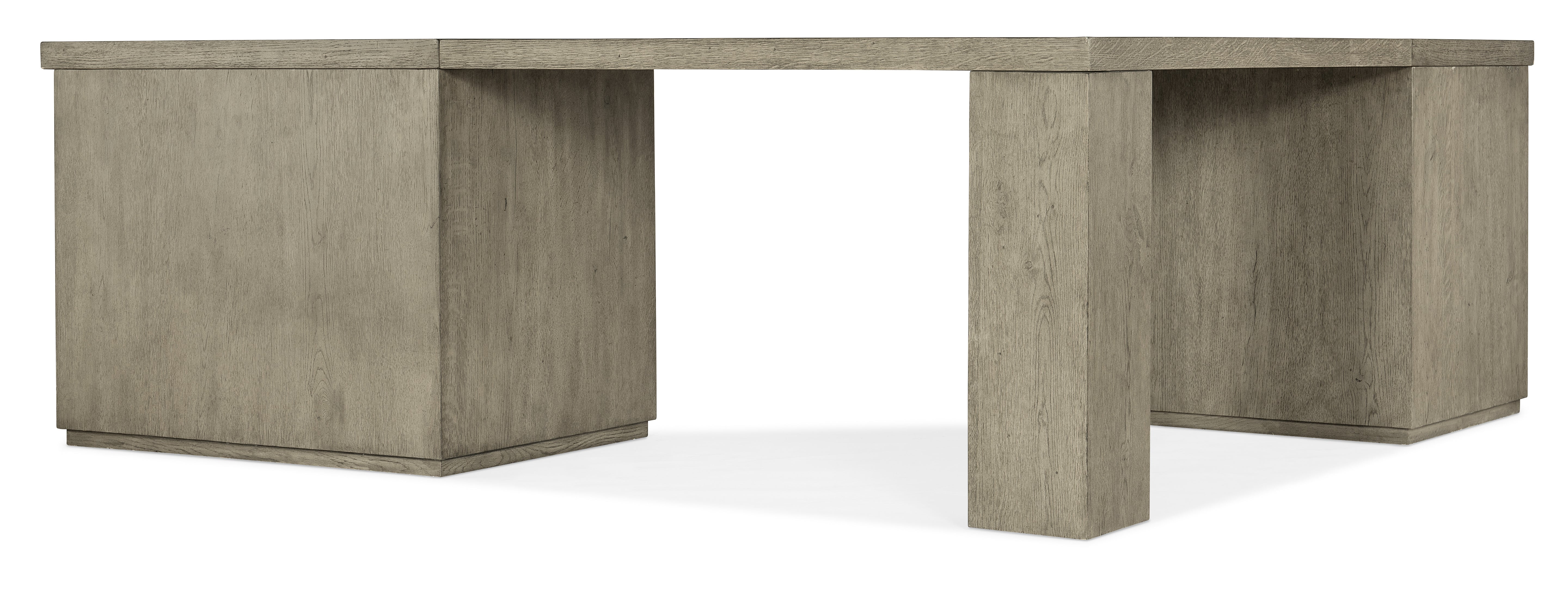 Hooker Furniture Linville Falls Corner Desk with File and Lateral File