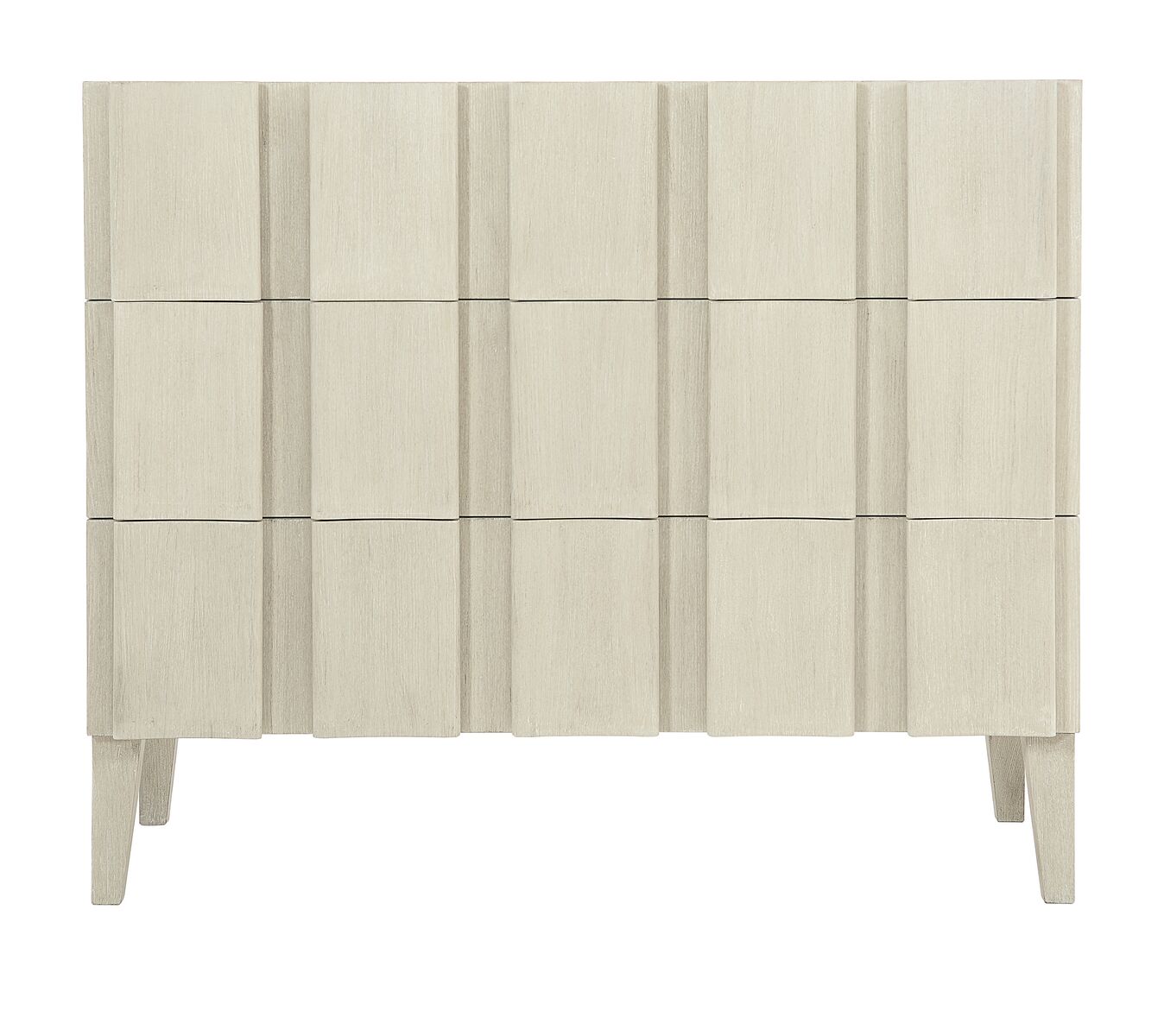 Bernhardt Furniture East Hampton Drawer Chest in Cerused Linen